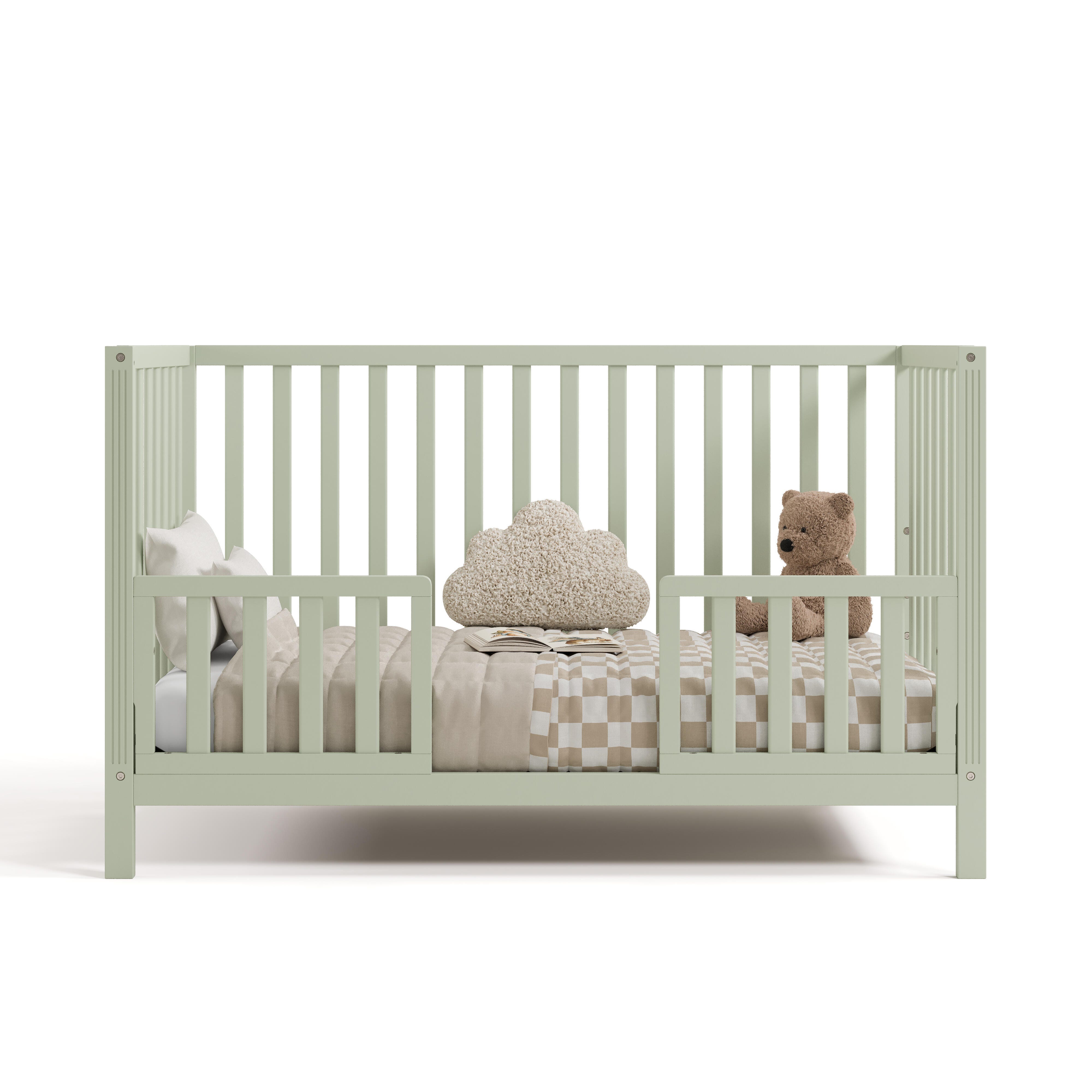 Graco Universal Toddler Guardrail, Sage, rollover