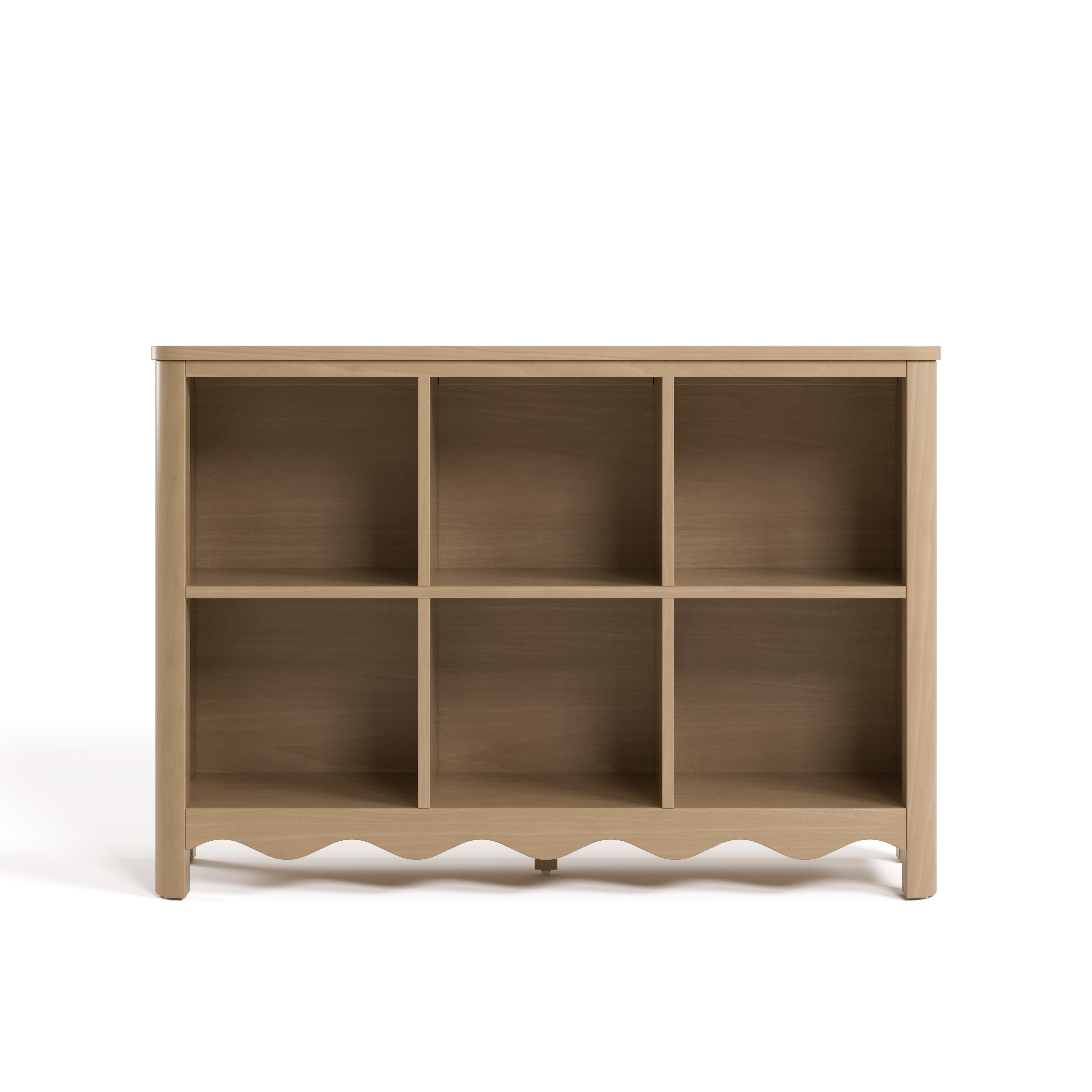 Storkcraft Casablanca Storage Bookcase, Driftwood, large