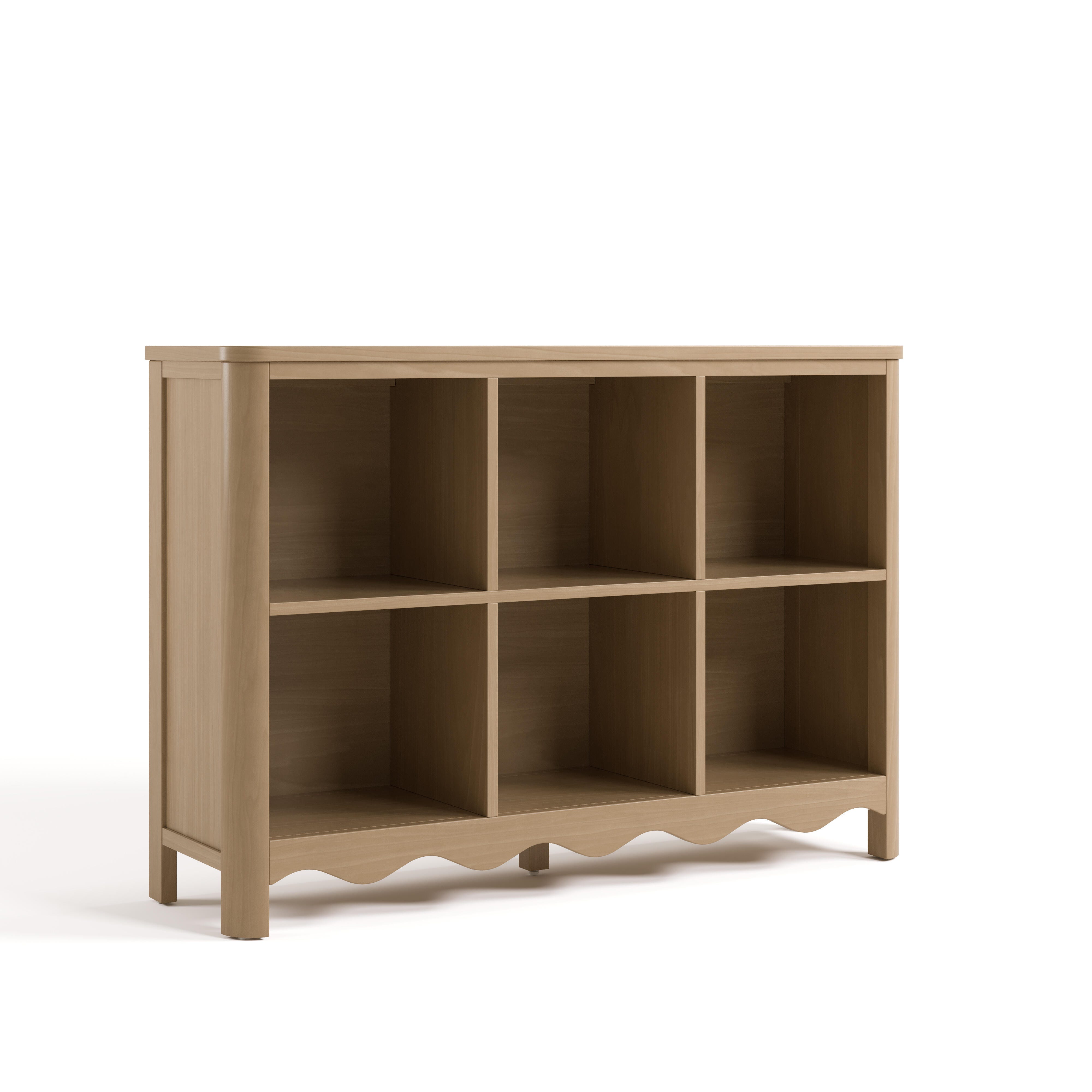 Storkcraft Casablanca Storage Bookcase, Driftwood, large