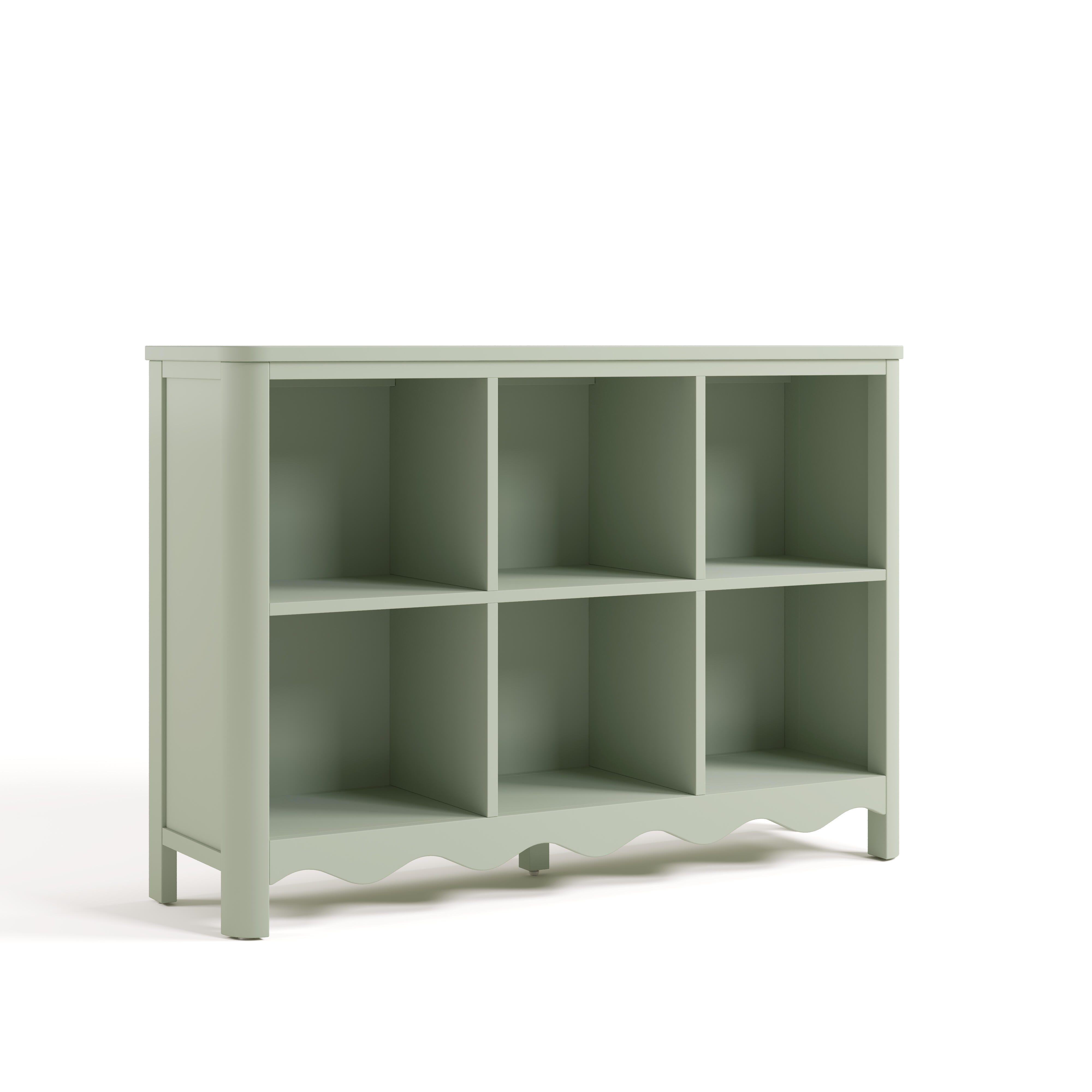 Storkcraft Casablanca Storage Bookcase, Sage, large