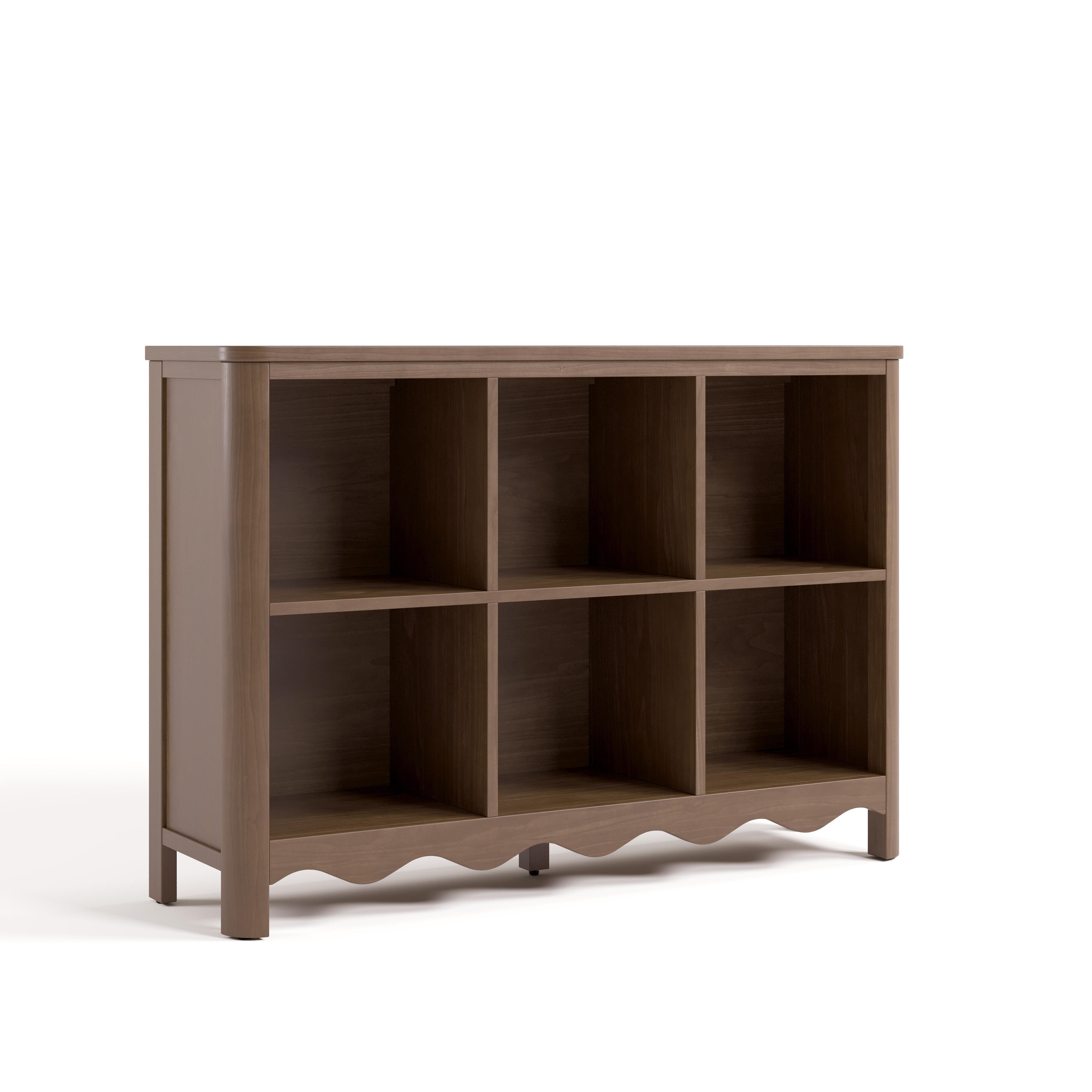 Storkcraft Casablanca Storage Bookcase, Hazelnut, large