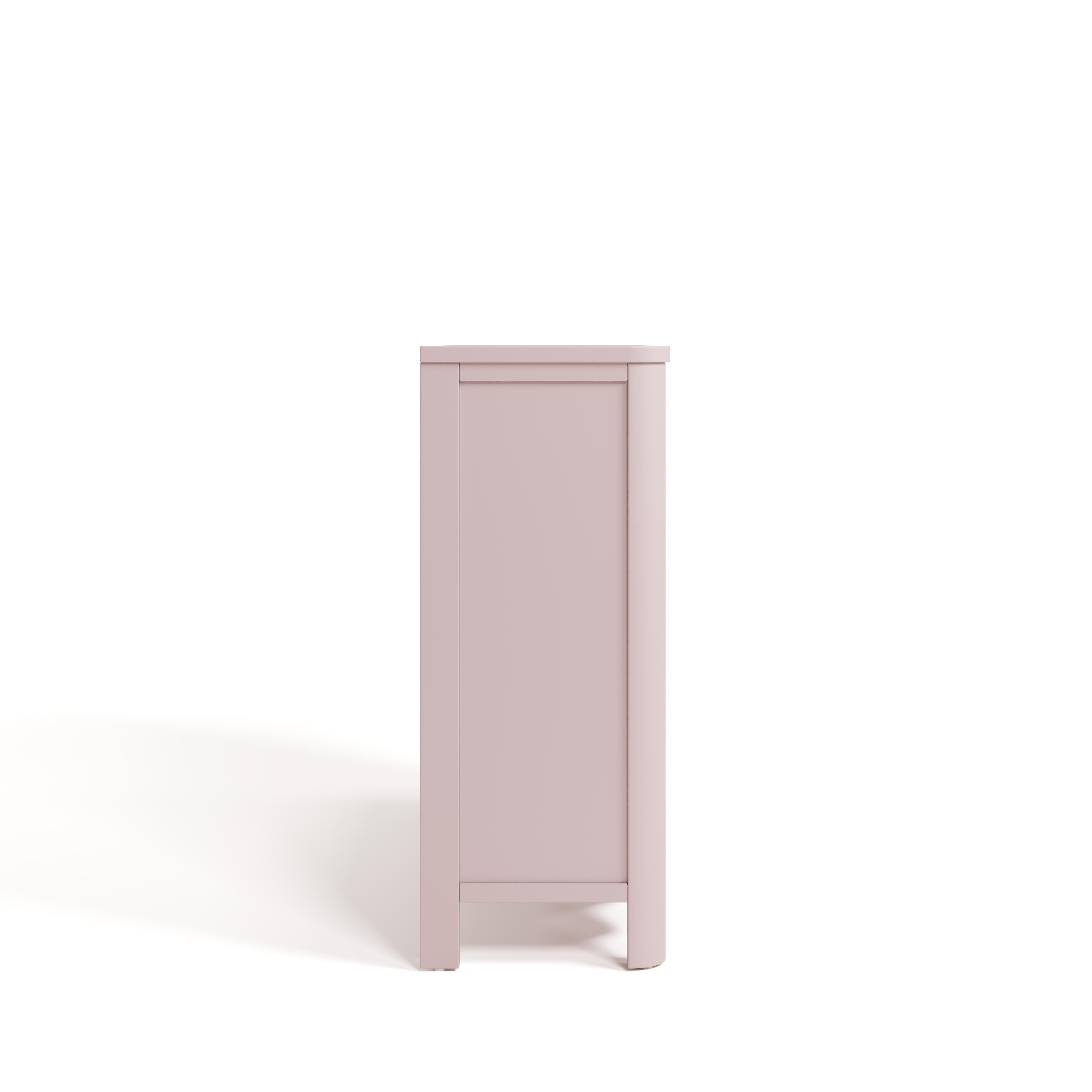 Storkcraft Casablanca Storage Bookcase, Blush, large