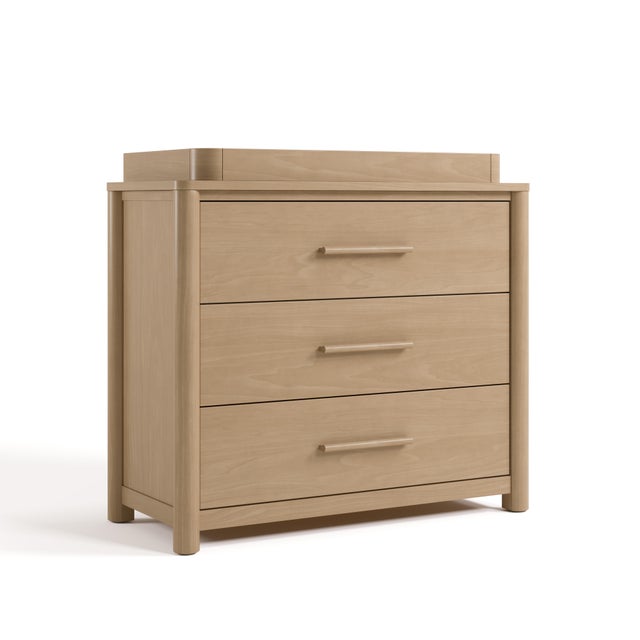 Storkcraft Malta 3 Drawer Chest with Changing Topper, Driftwood