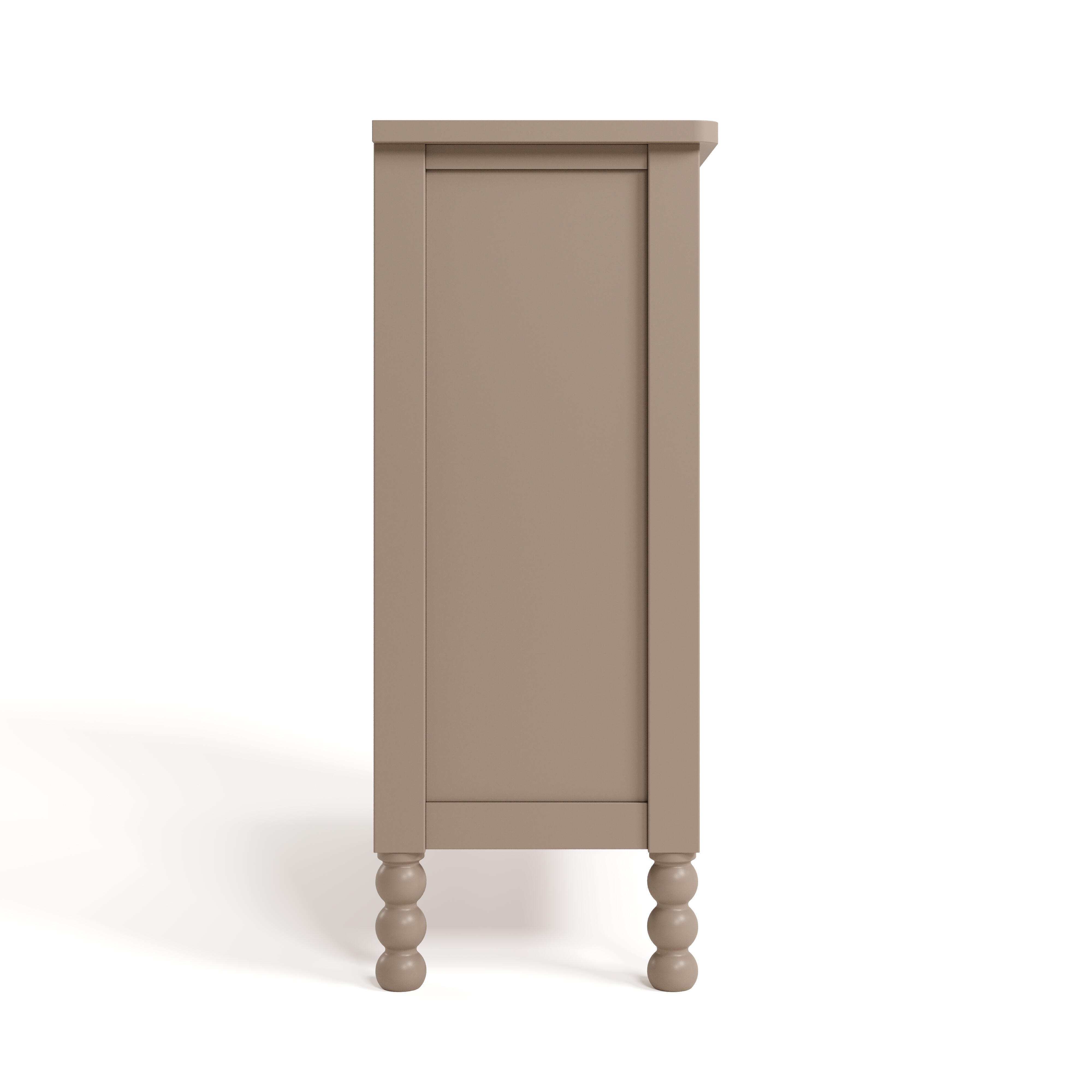 Storkcraft Rio Organizer Bookcase, Taupe, large
