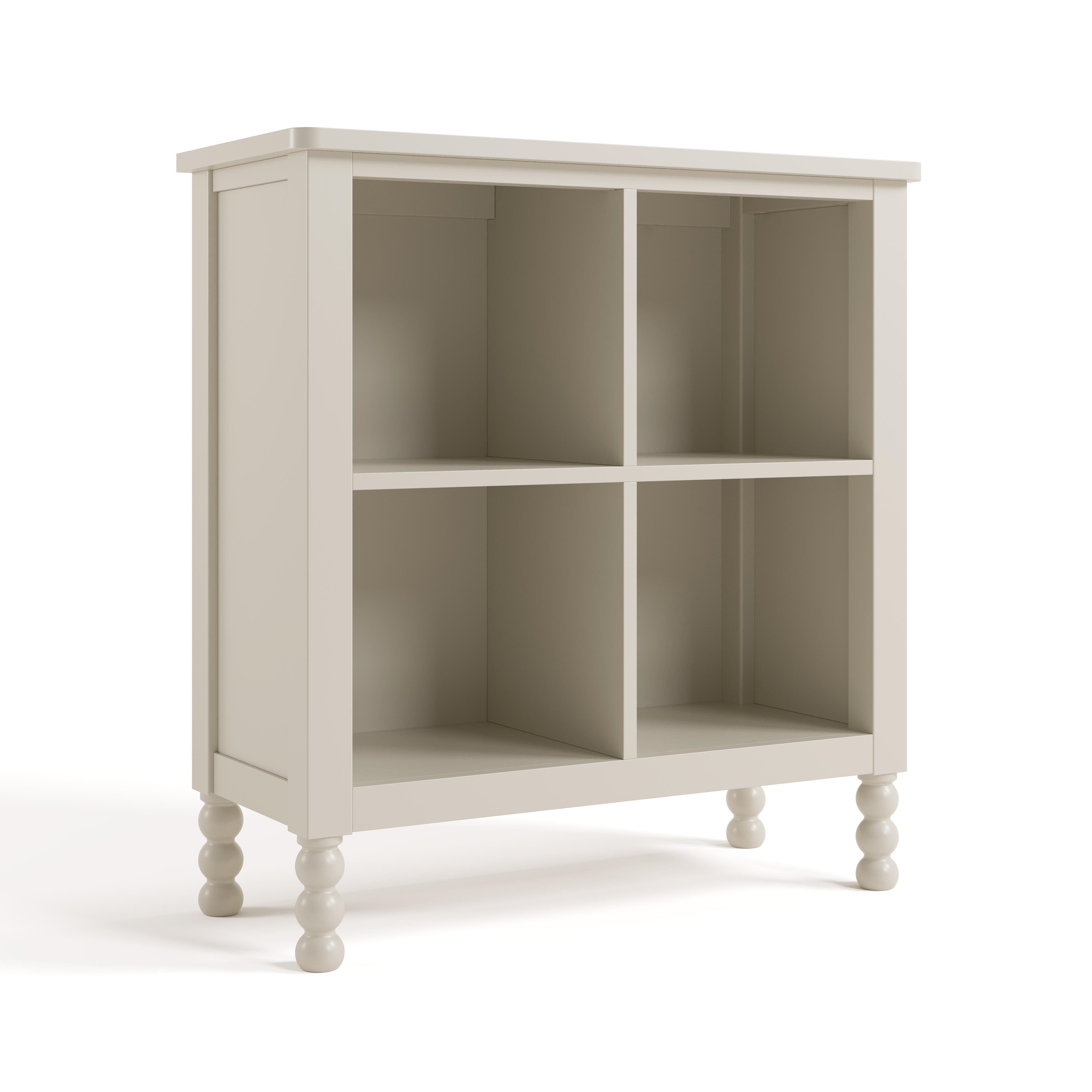 Storkcraft Rio Organizer Bookcase, Frosted Oat, large