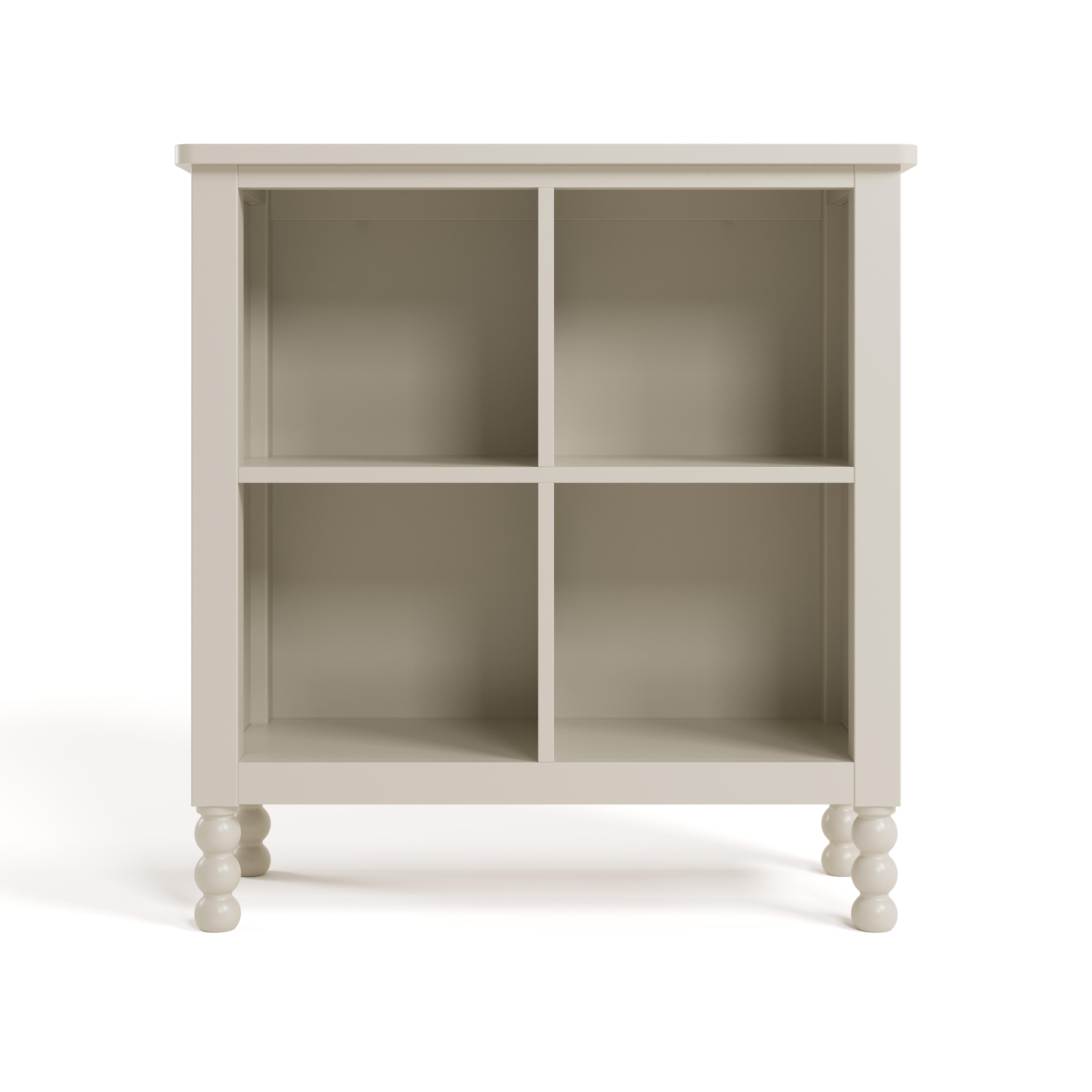 Storkcraft Rio Organizer Bookcase, Frosted Oat, large