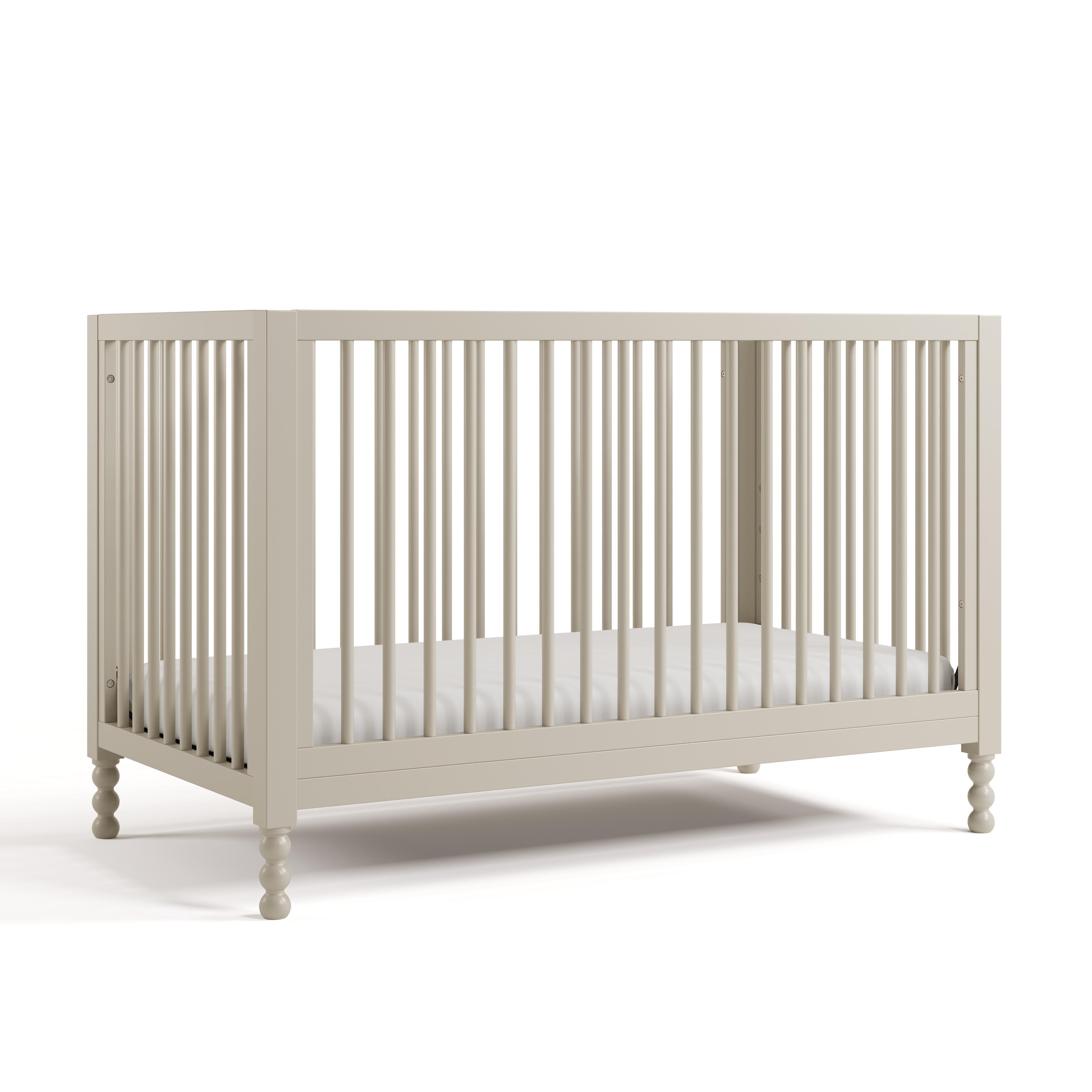 Storkcraft Rio 5-in-1 Convertible Crib, Frosted Oat, large