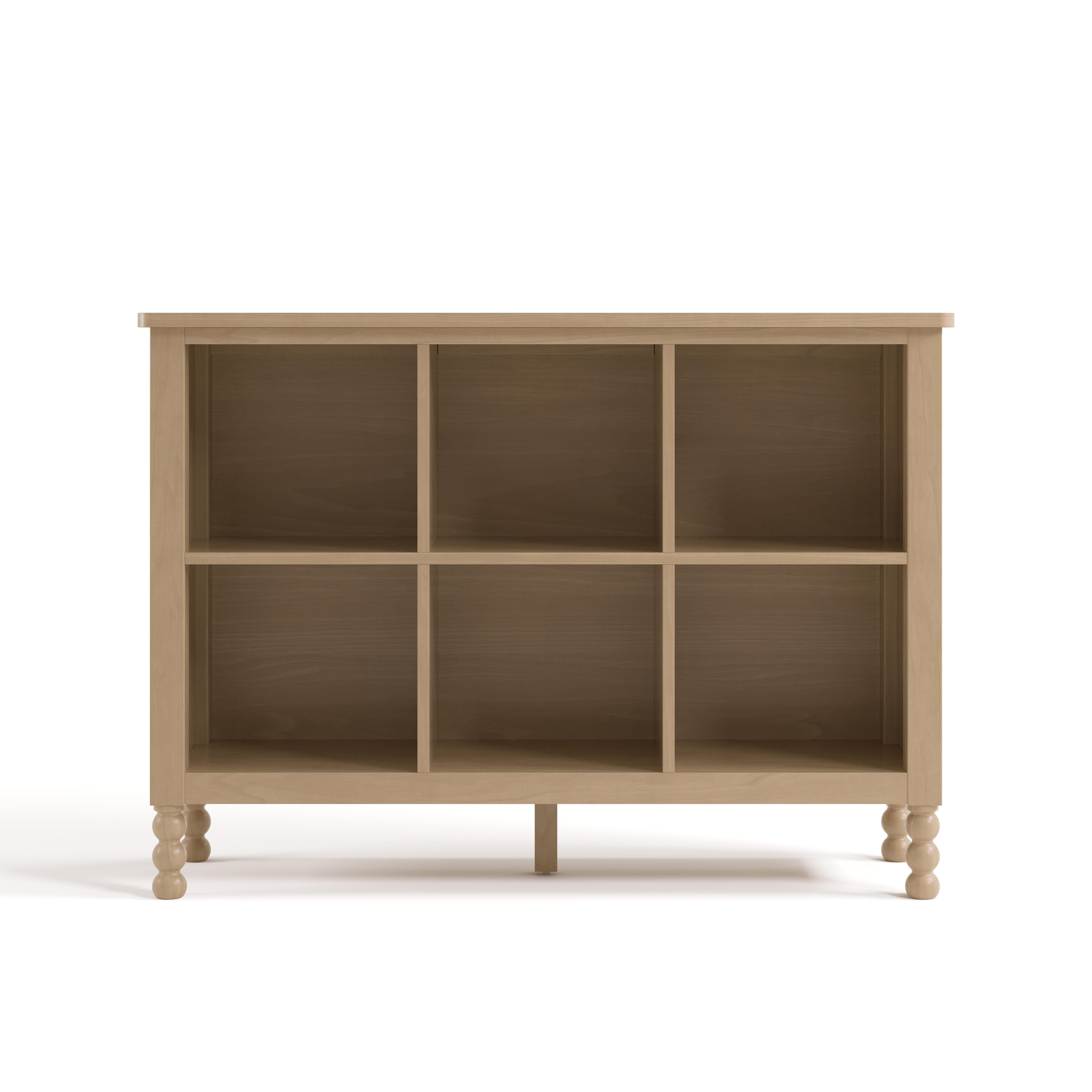 Storkcraft Rio Storage Bookcase, Driftwood, large