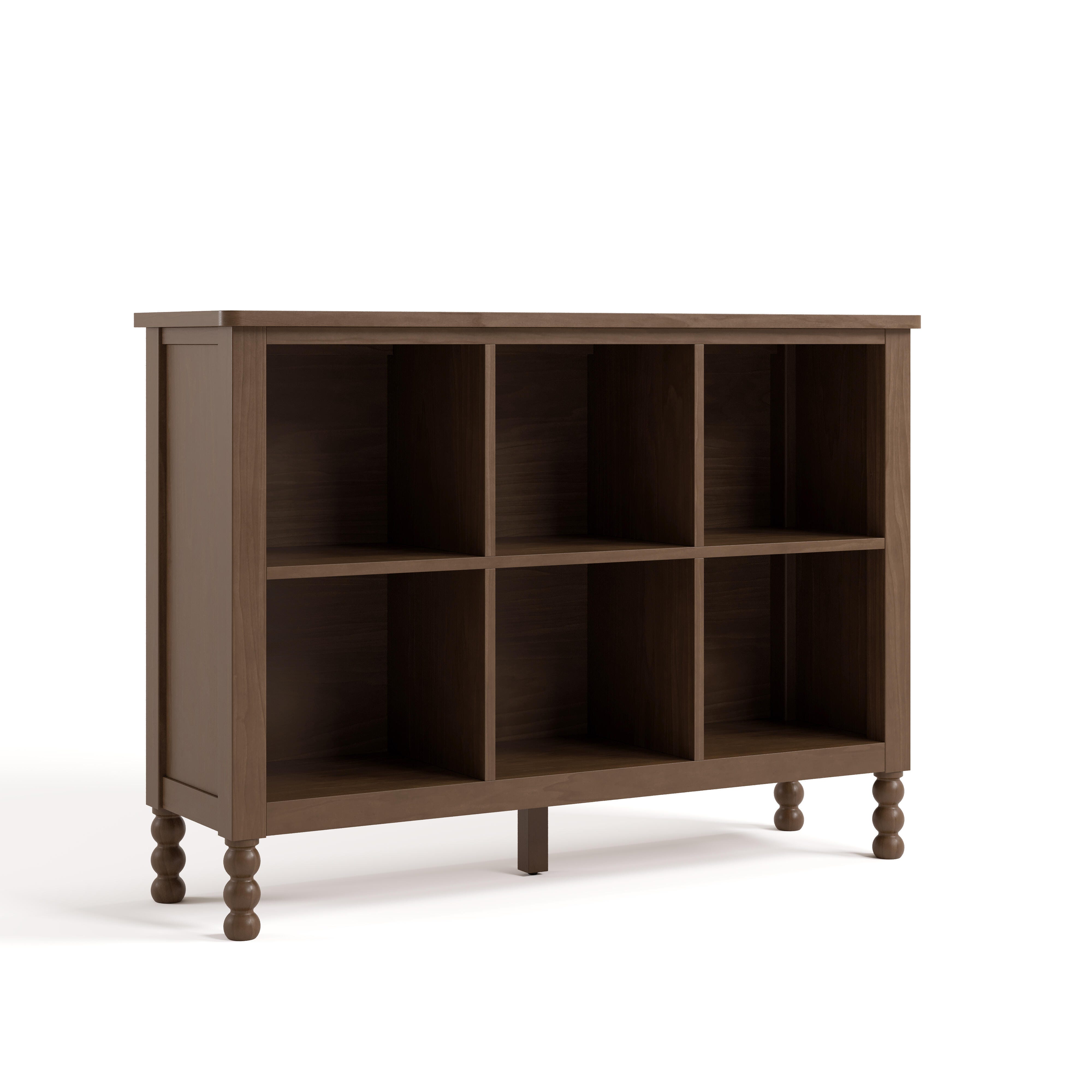 Storkcraft Rio Storage Bookcase, Hazelnut, large