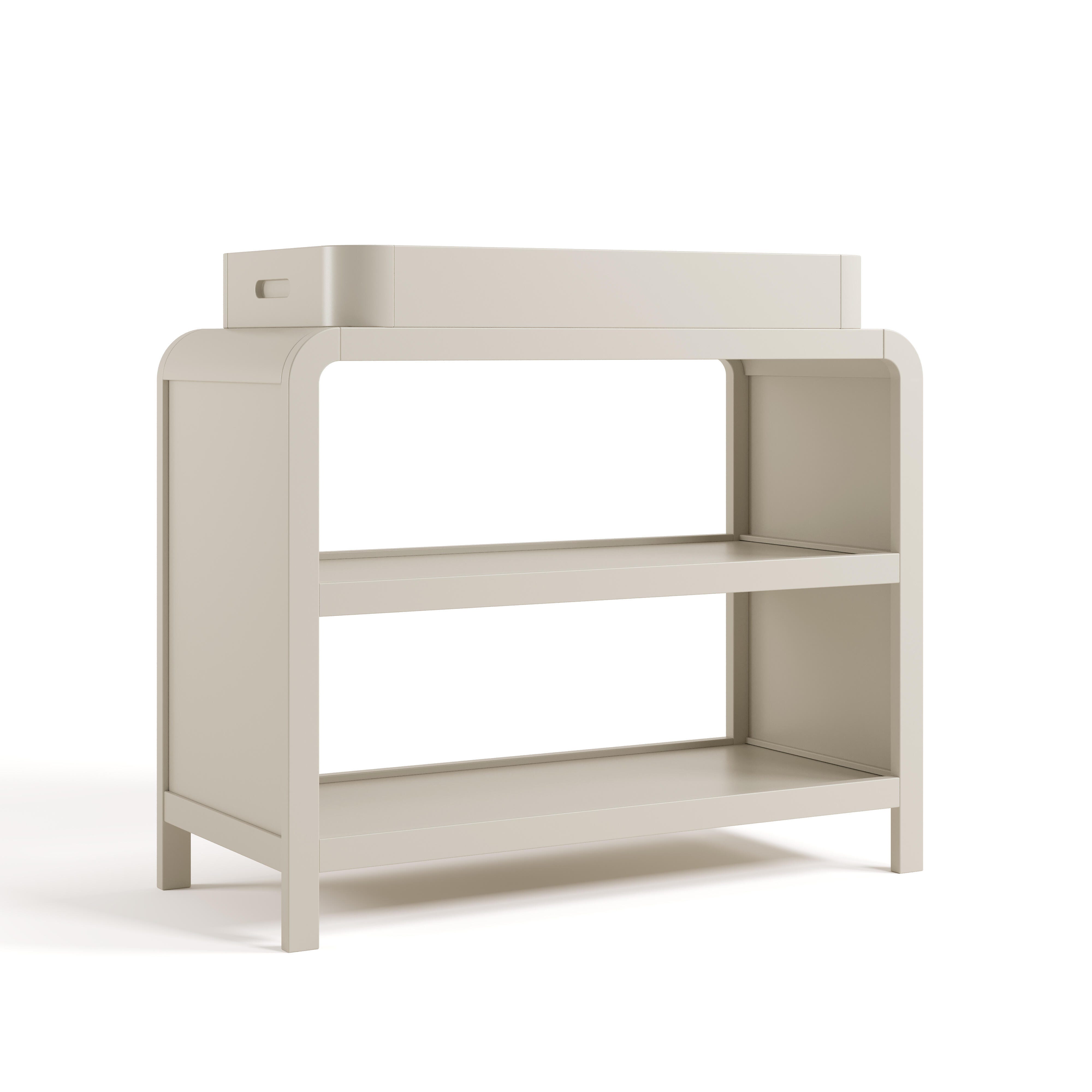 Storkcraft Santos Changing Table, Frosted Oat, large