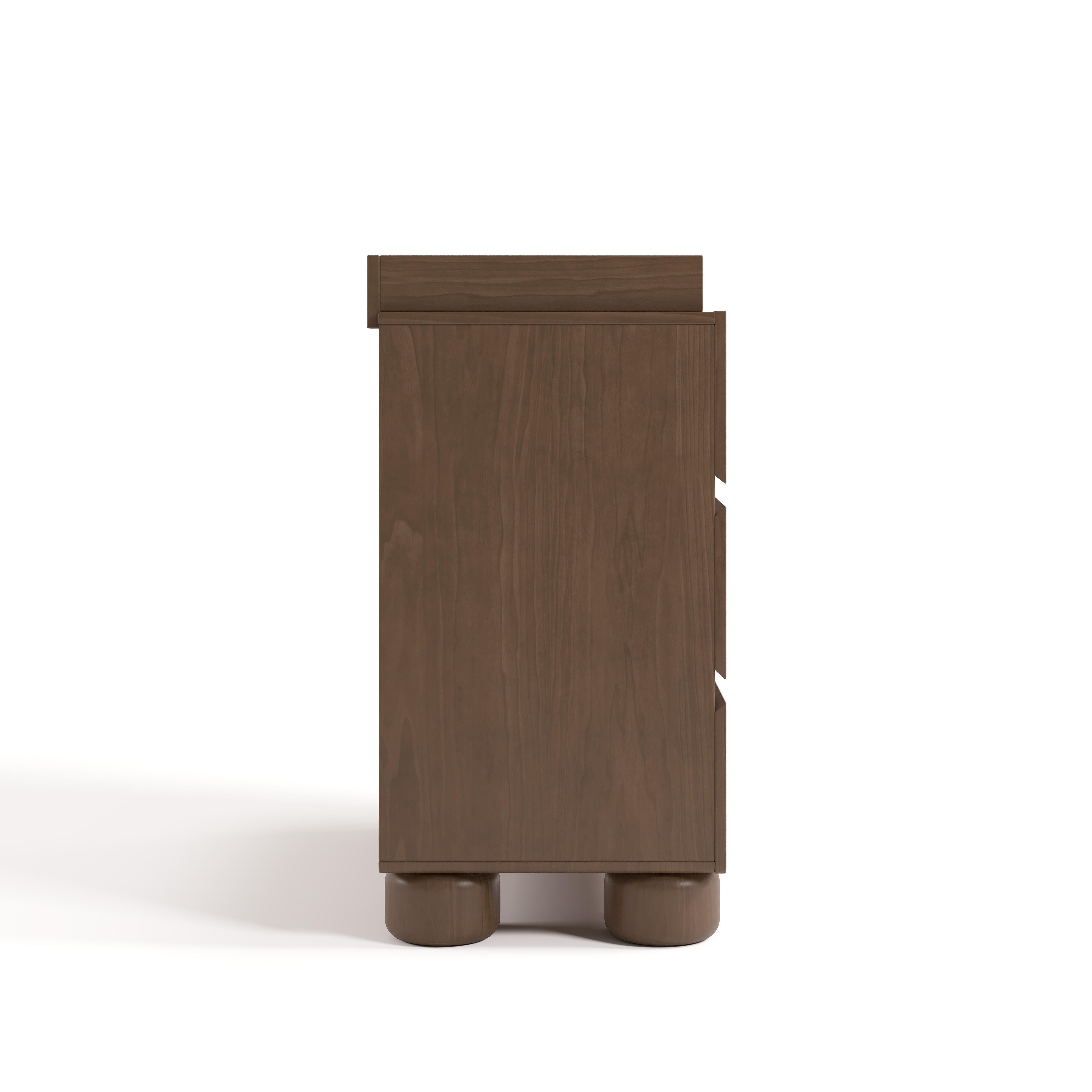 Storkcraft Sorrento 3 Drawer Chest with Changing Topper, Hazelnut, large