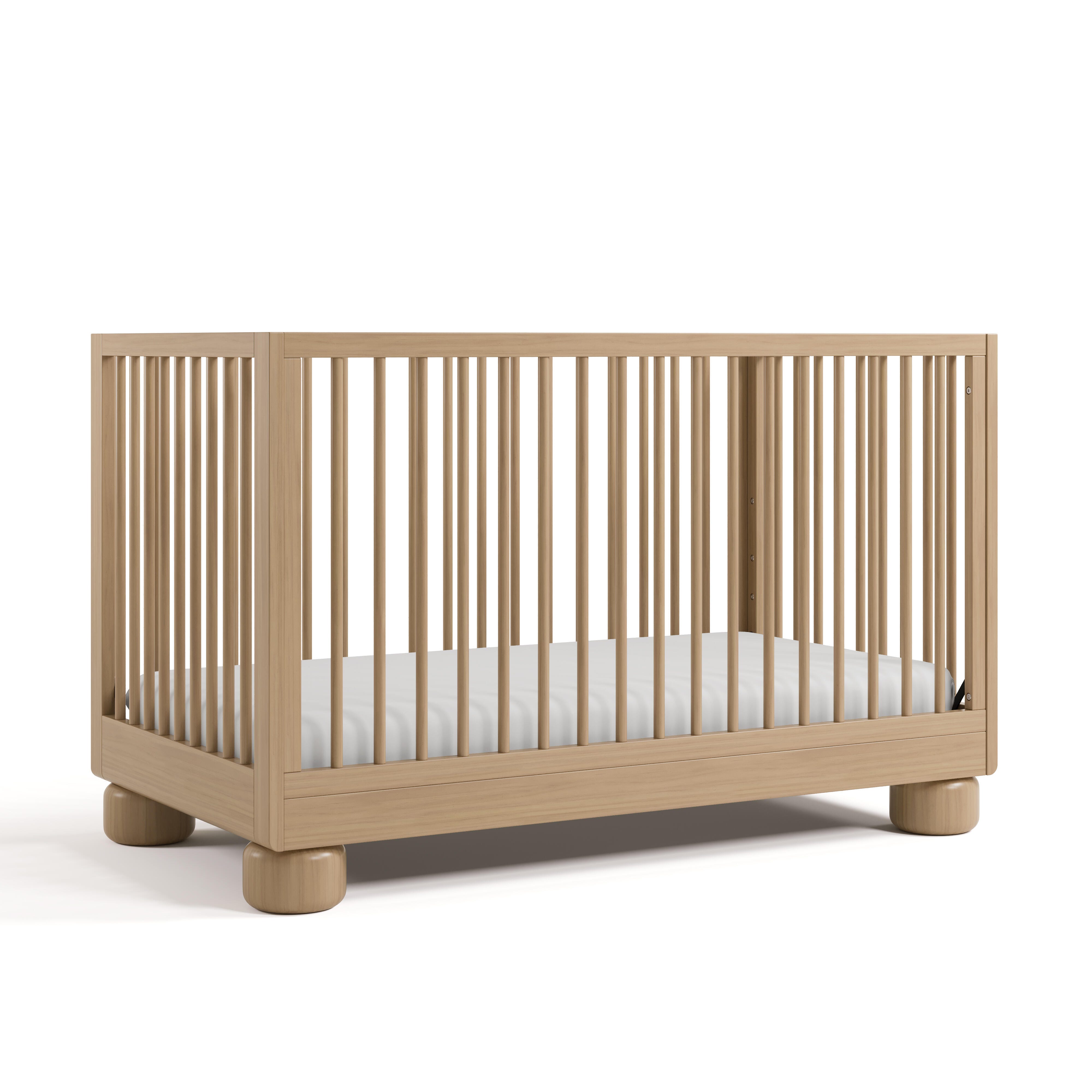 Storkcraft Sorrento 3-in-1 Convertible Crib, Driftwood, large