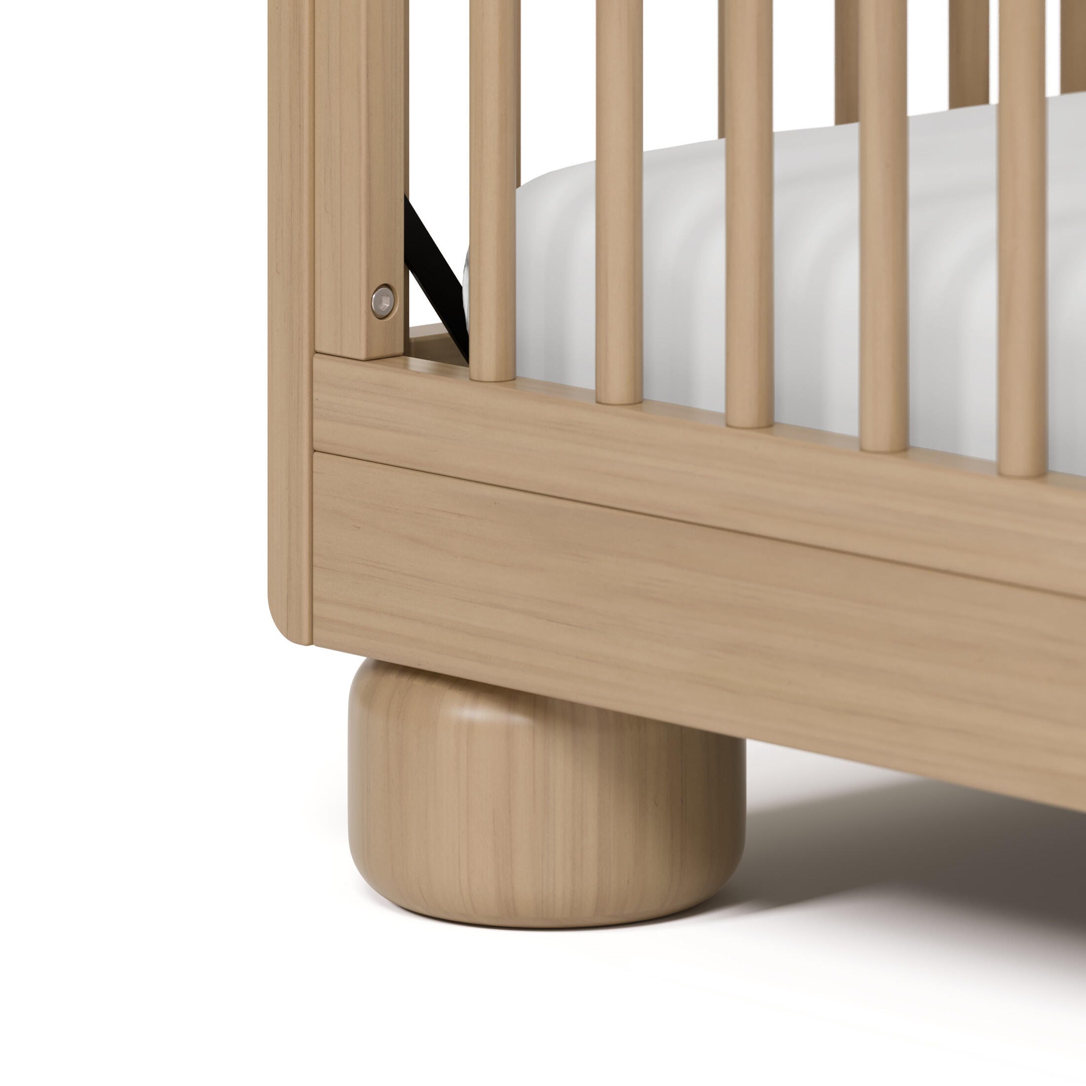 Storkcraft Sorrento 3-in-1 Convertible Crib, Driftwood, large