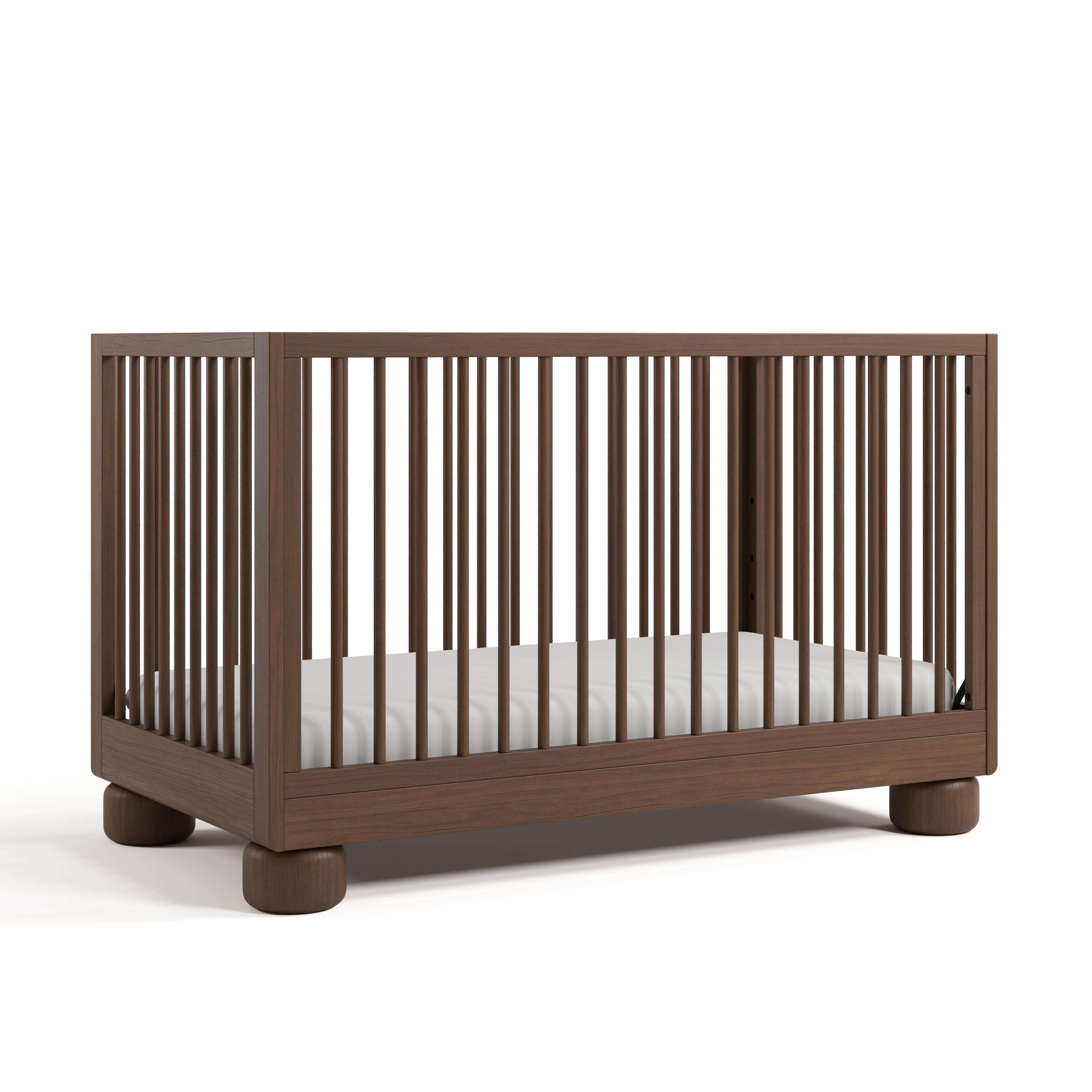 Storkcraft Sorrento 3-in-1 Convertible Crib, Hazelnut, large
