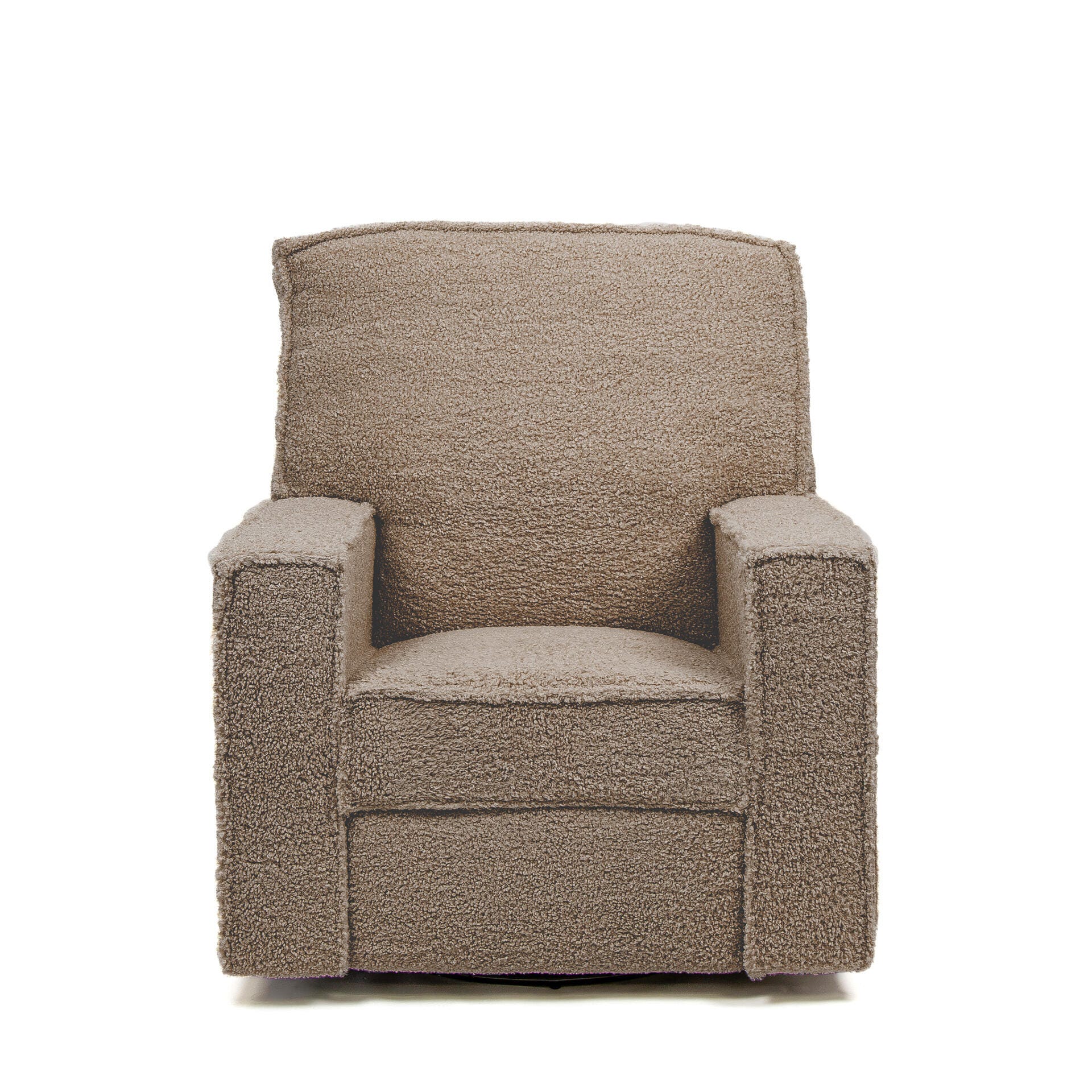 Storkcraft Texas Solid Power Swivel Glider Recliner, Brown Sugar, large