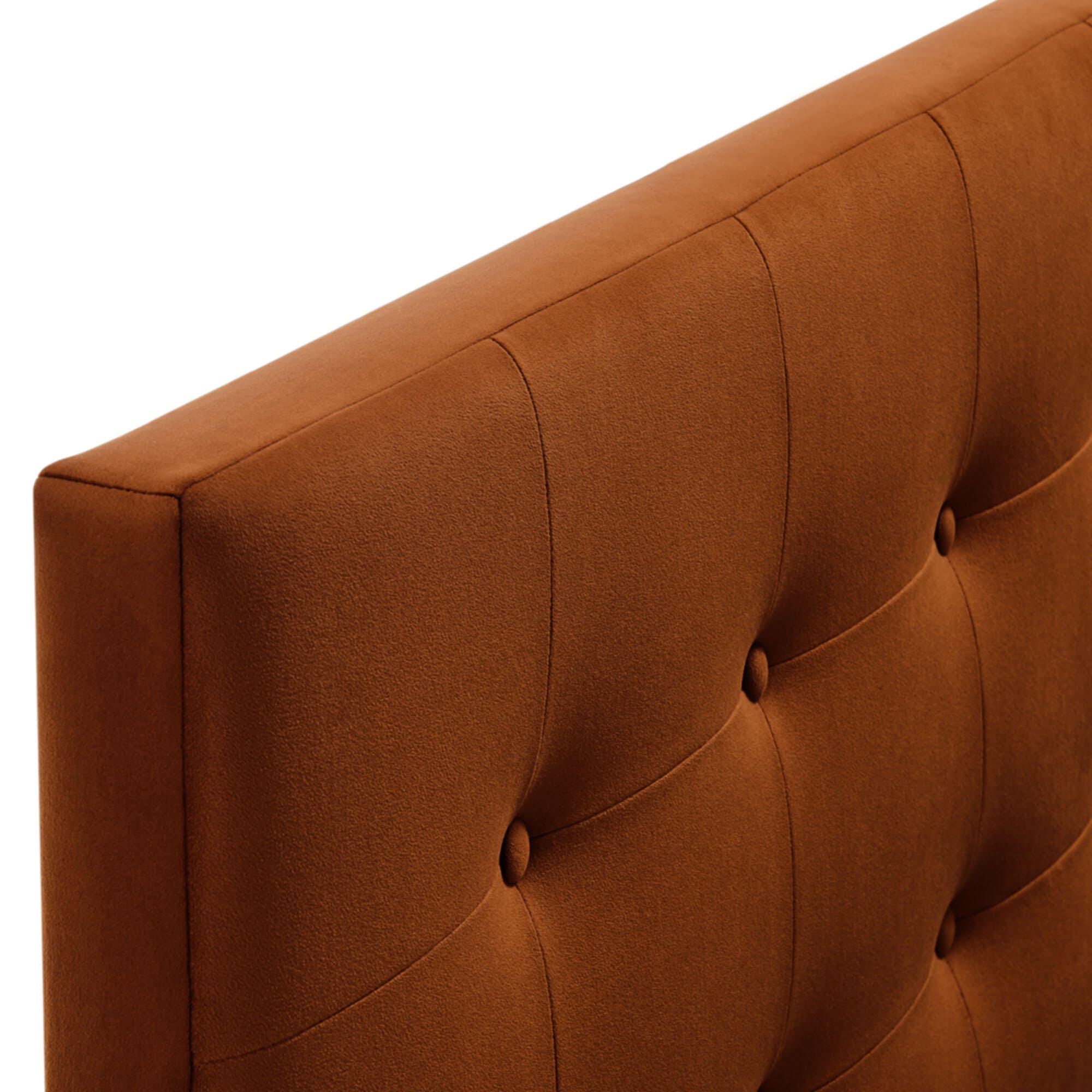 Modway Emily Tufted Full Headboard, Rust, large