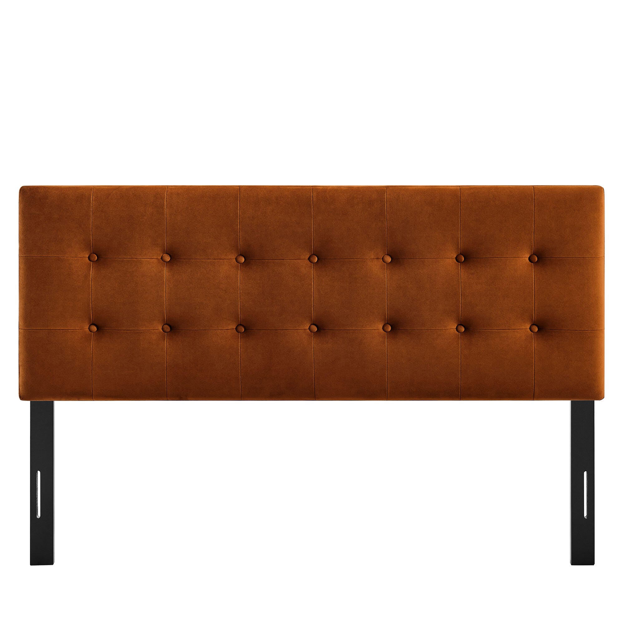 Modway Emily Tufted Full Headboard, Rust, large