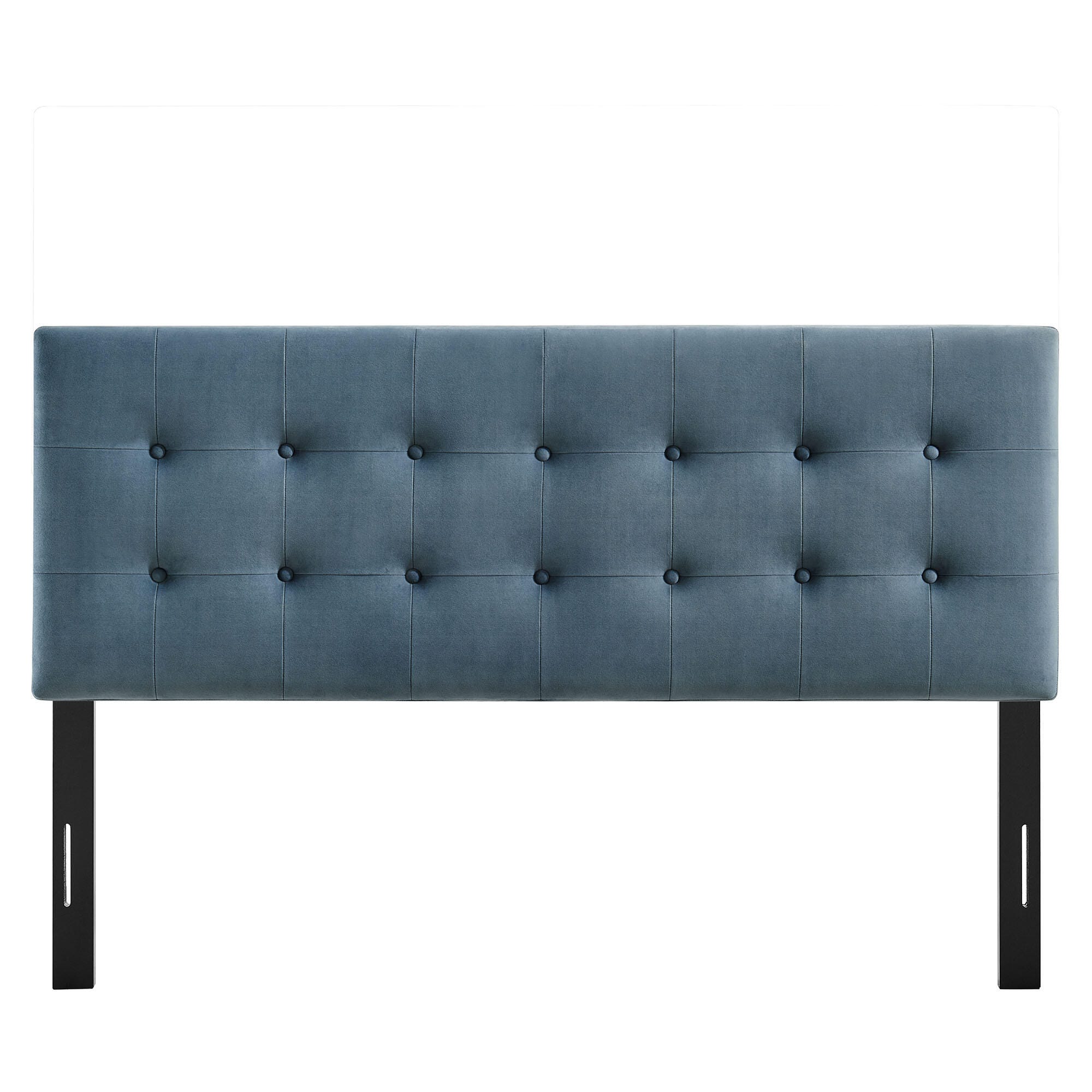 Modway Emily Tufted King Headboard, Cadet Blue, large