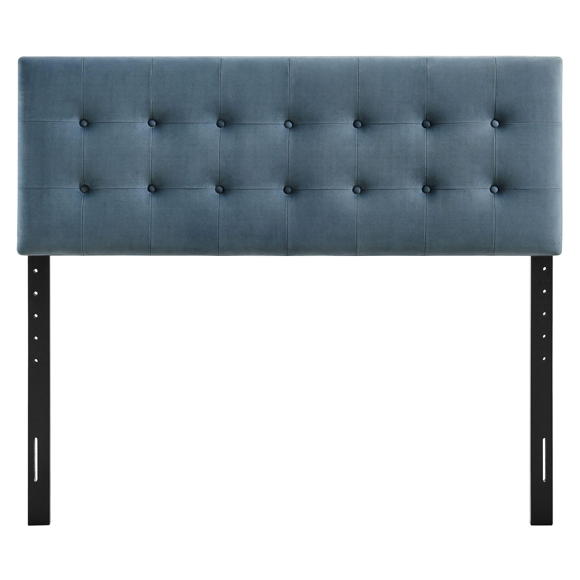 Modway Emily Tufted Queen Headboard, Cadet Blue, large