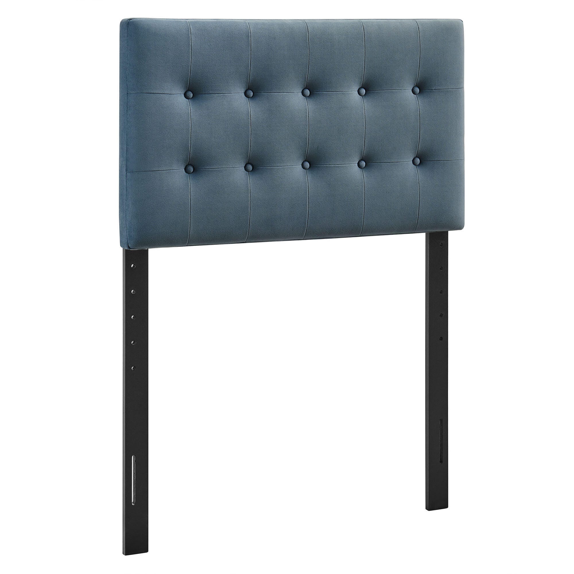 Modway Emily Tufted Twin Headboard, Cadet Blue, large