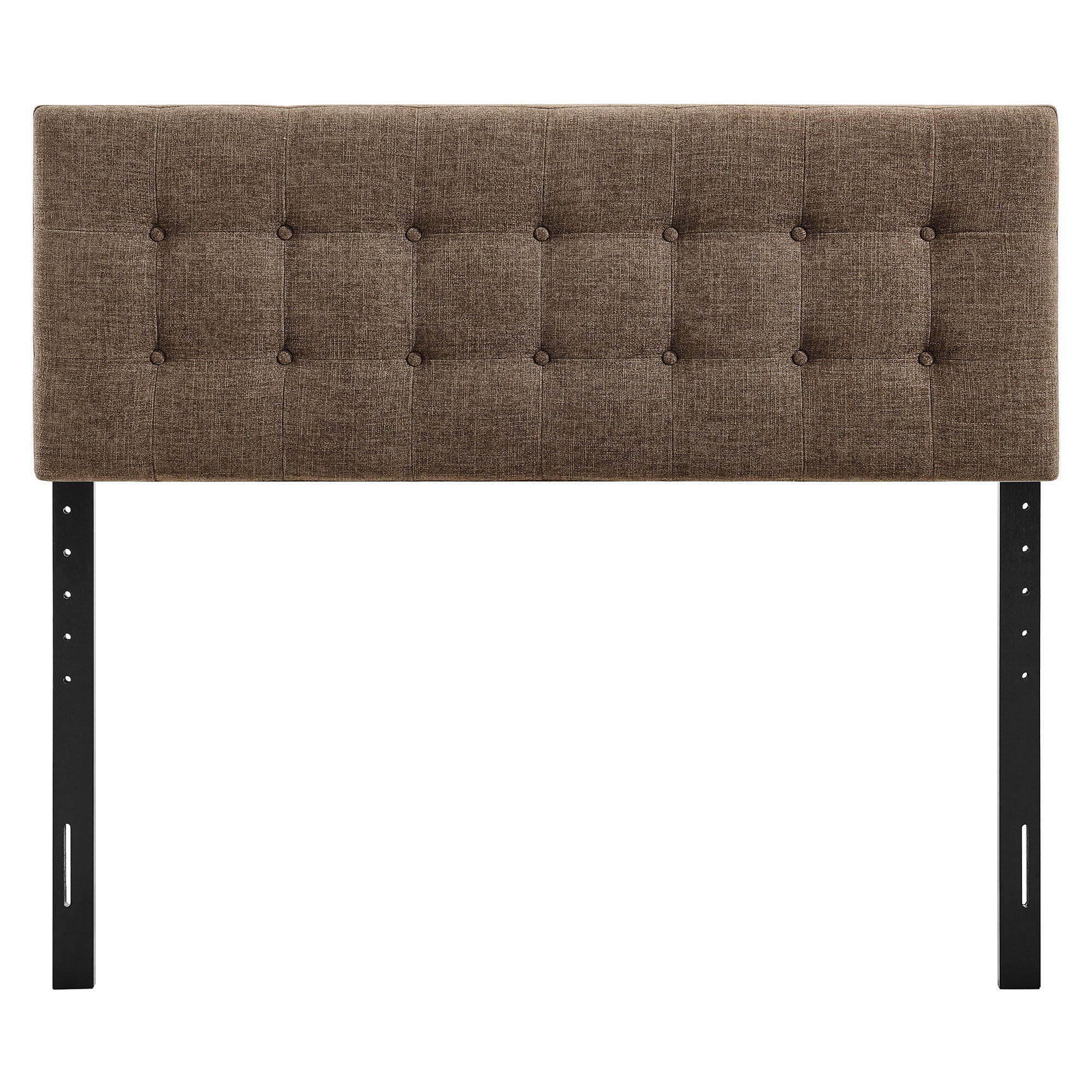 Modway Emily Upholstered Full Headboard, Mocha, large