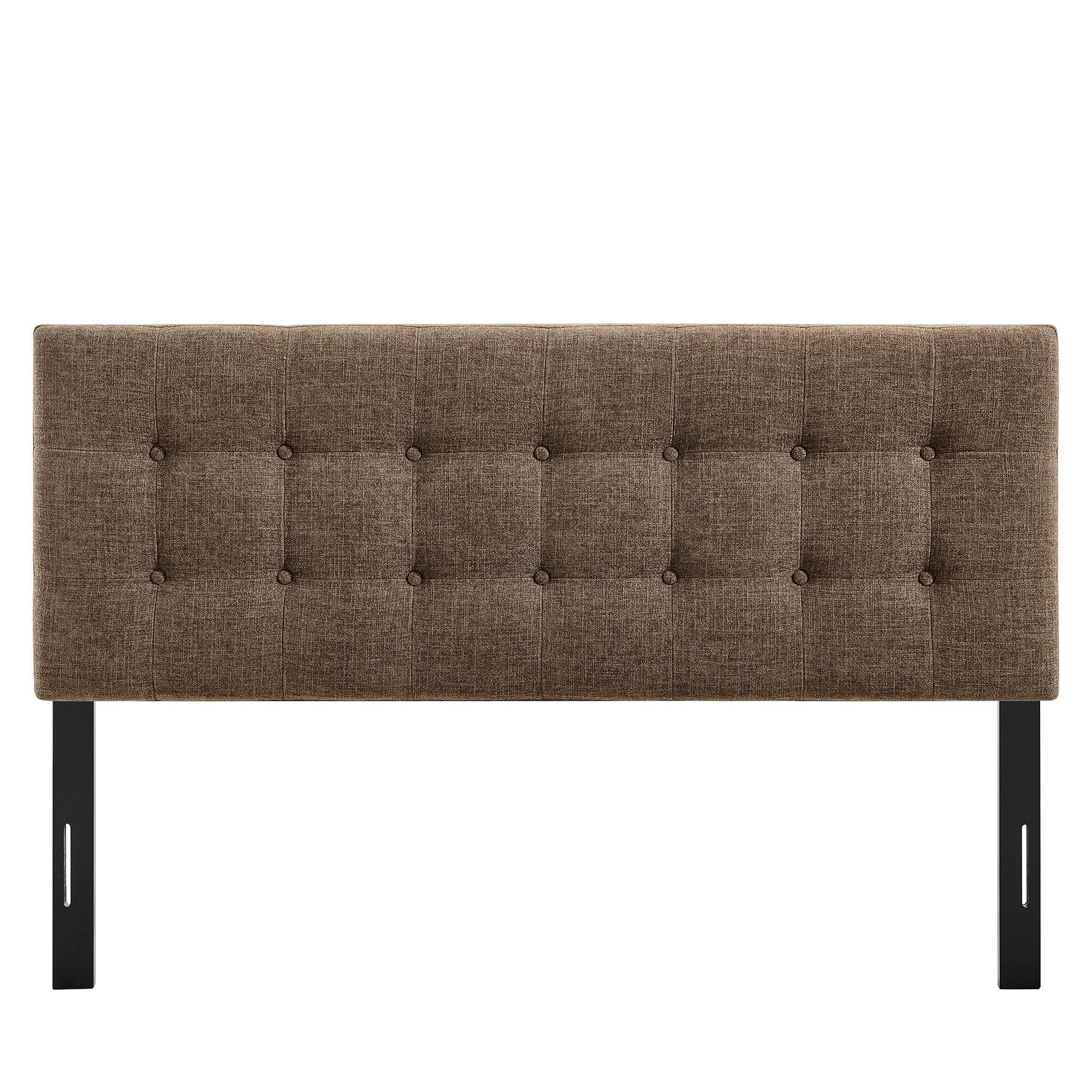 Modway Emily Upholstered Full Headboard, Mocha, large