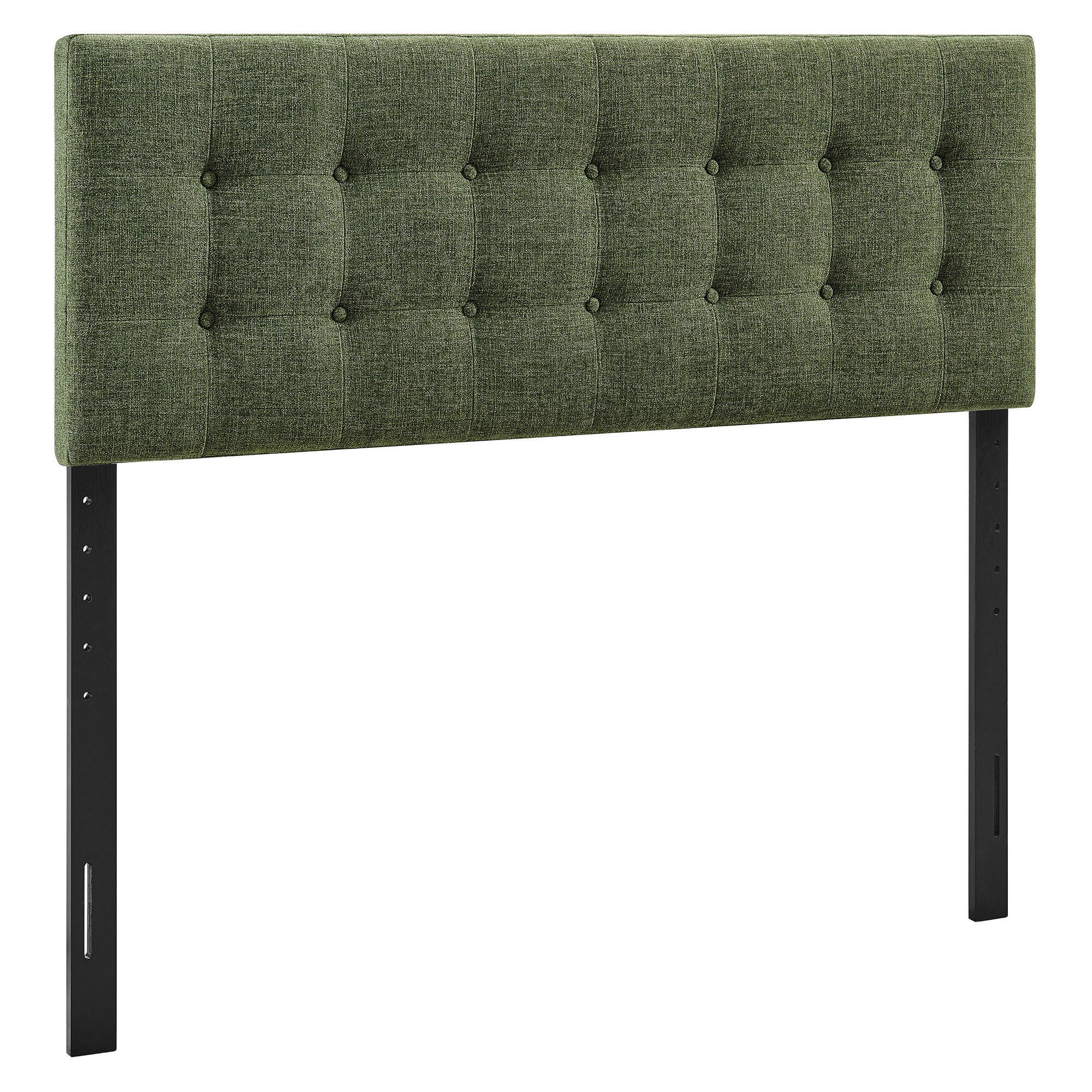 Modway Emily Upholstered King Headboard, Foliage, large