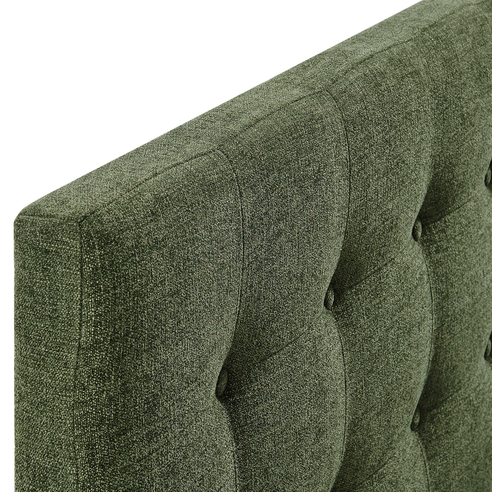 Modway Emily Upholstered Queen Headboard, Foliage, large