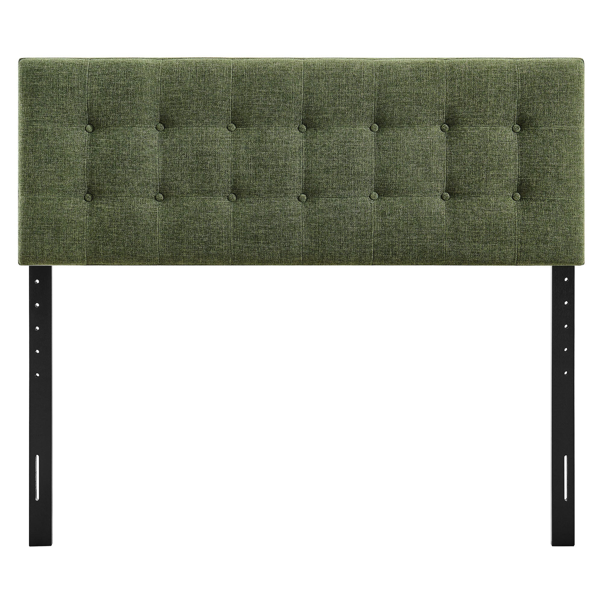 Modway Emily Upholstered Queen Headboard, Foliage, large