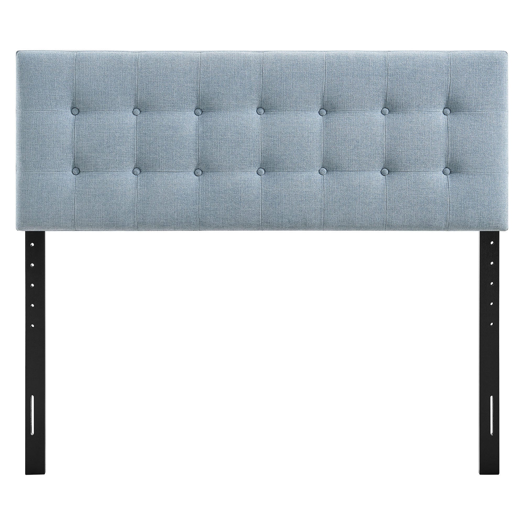 Modway Emily Upholstered Queen Headboard, Sky Blue, large