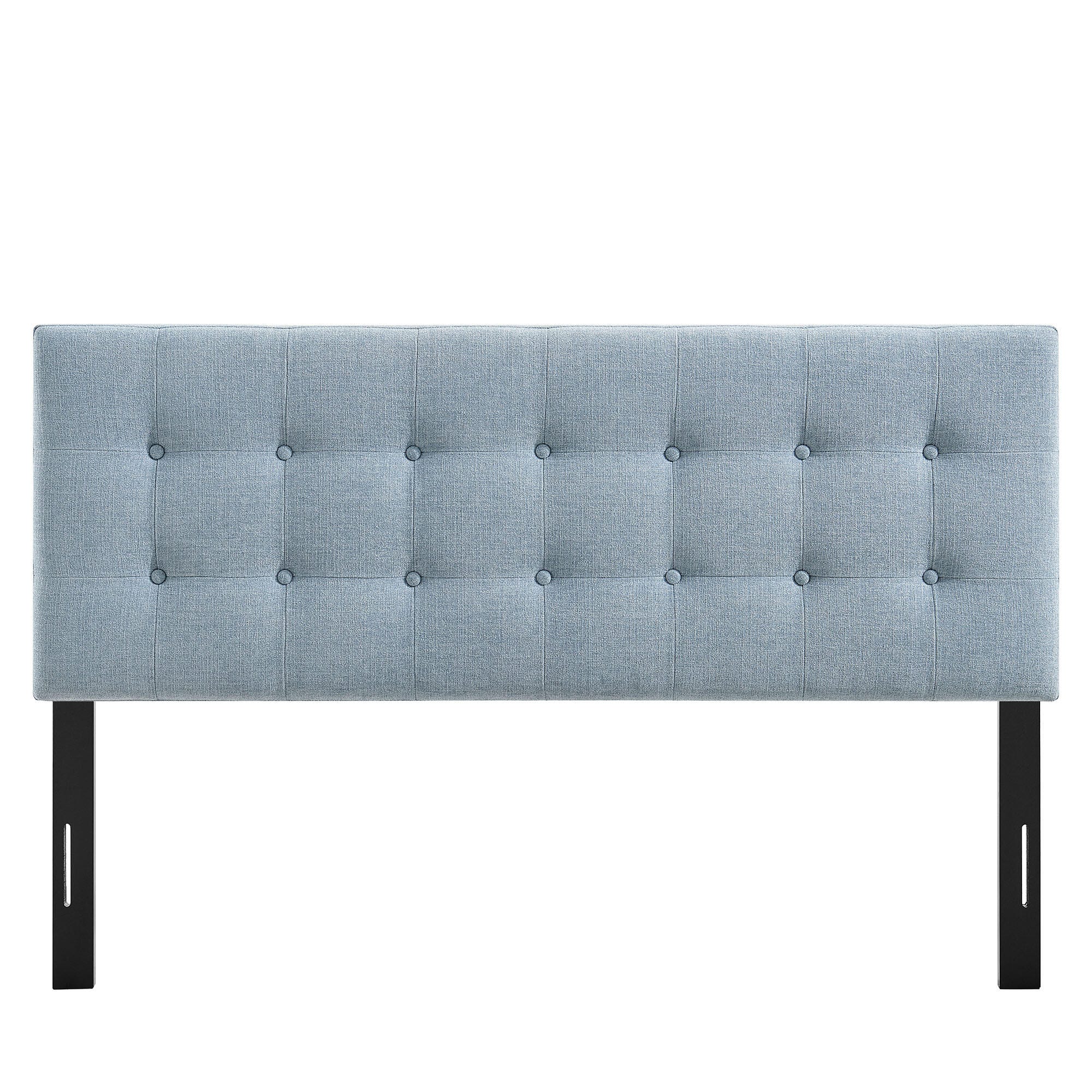 Modway Emily Upholstered Queen Headboard, Sky Blue, large