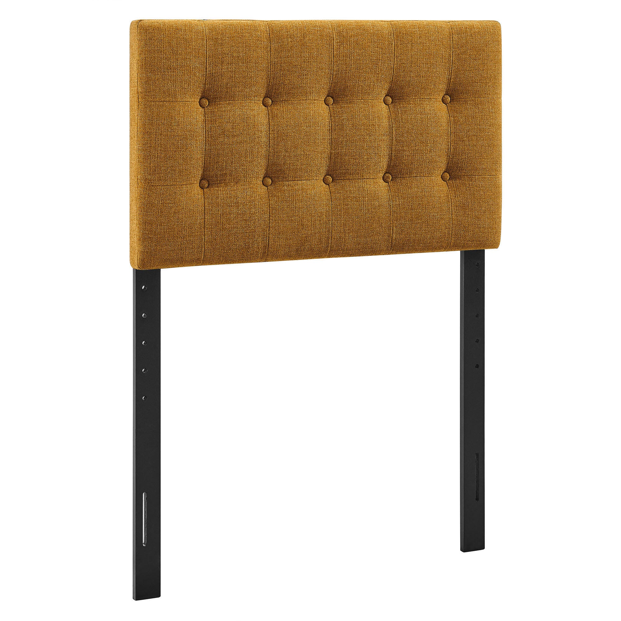 Modway Emily Upholstered Twin Headboard, Copper, large