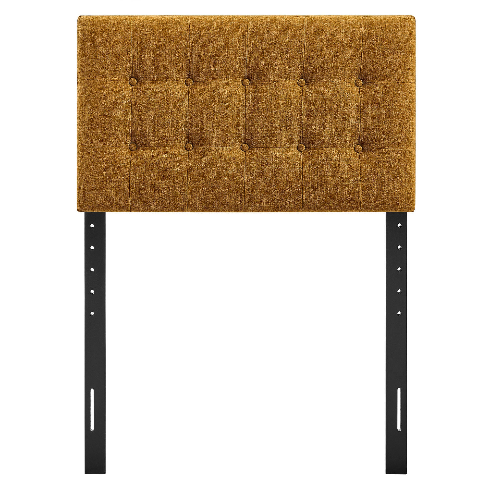 Modway Emily Upholstered Twin Headboard, Copper, large