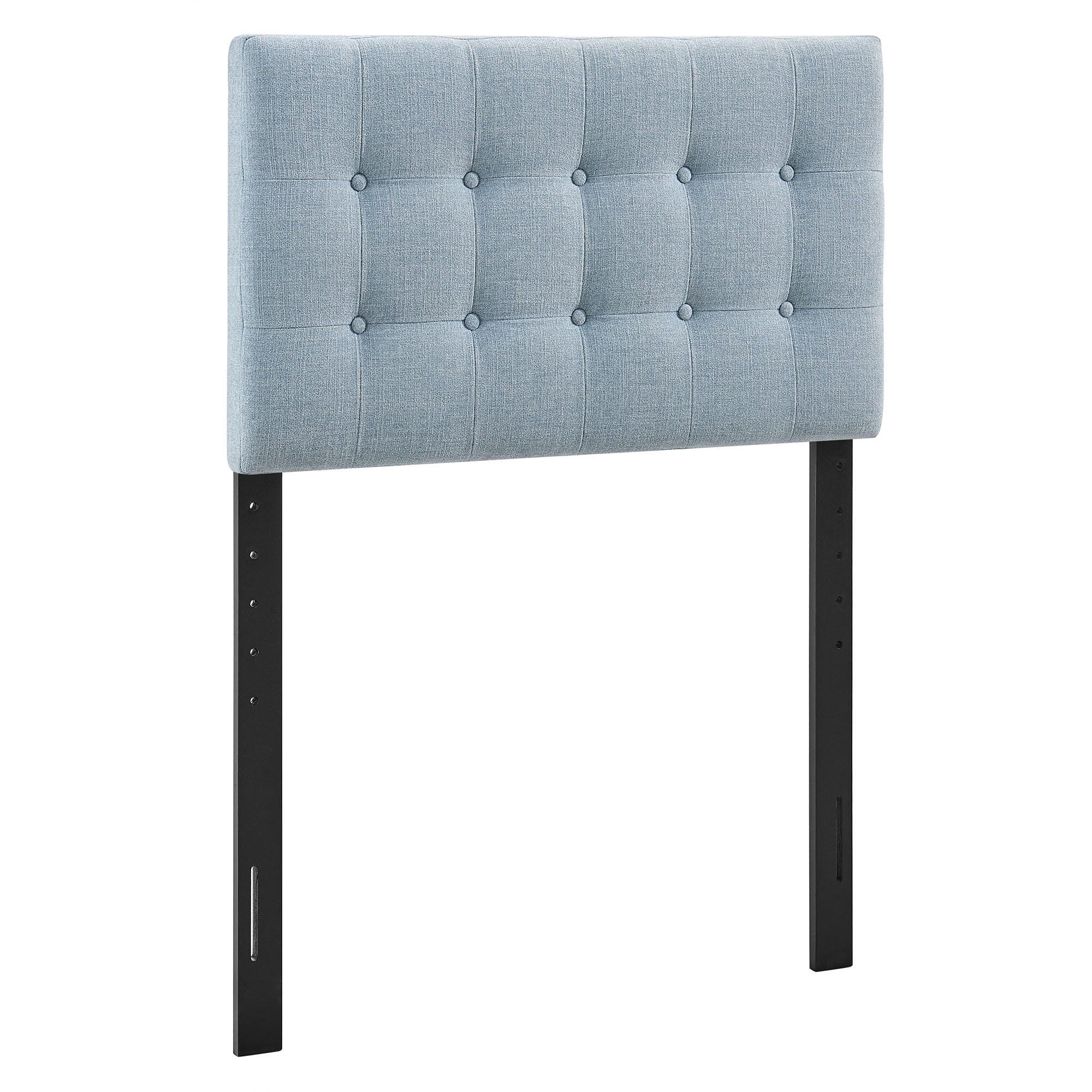 Modway Emily Upholstered Twin Headboard, Sky Blue, large