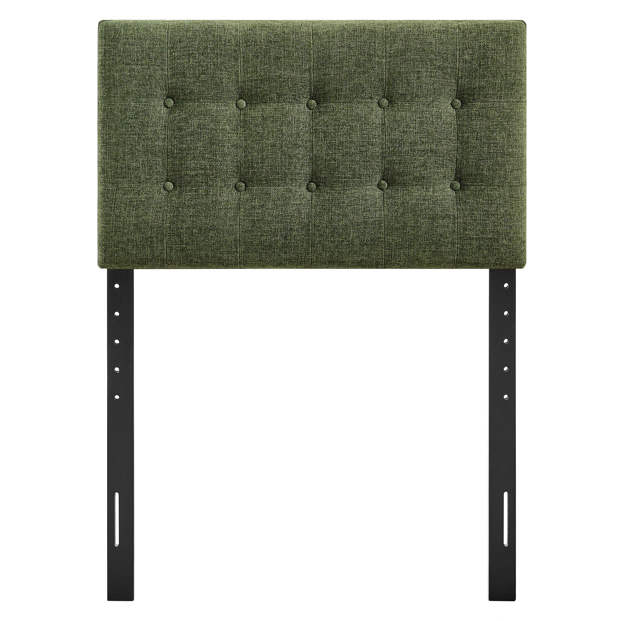 Modway Emily Upholstered Twin Headboard, Foliage, large