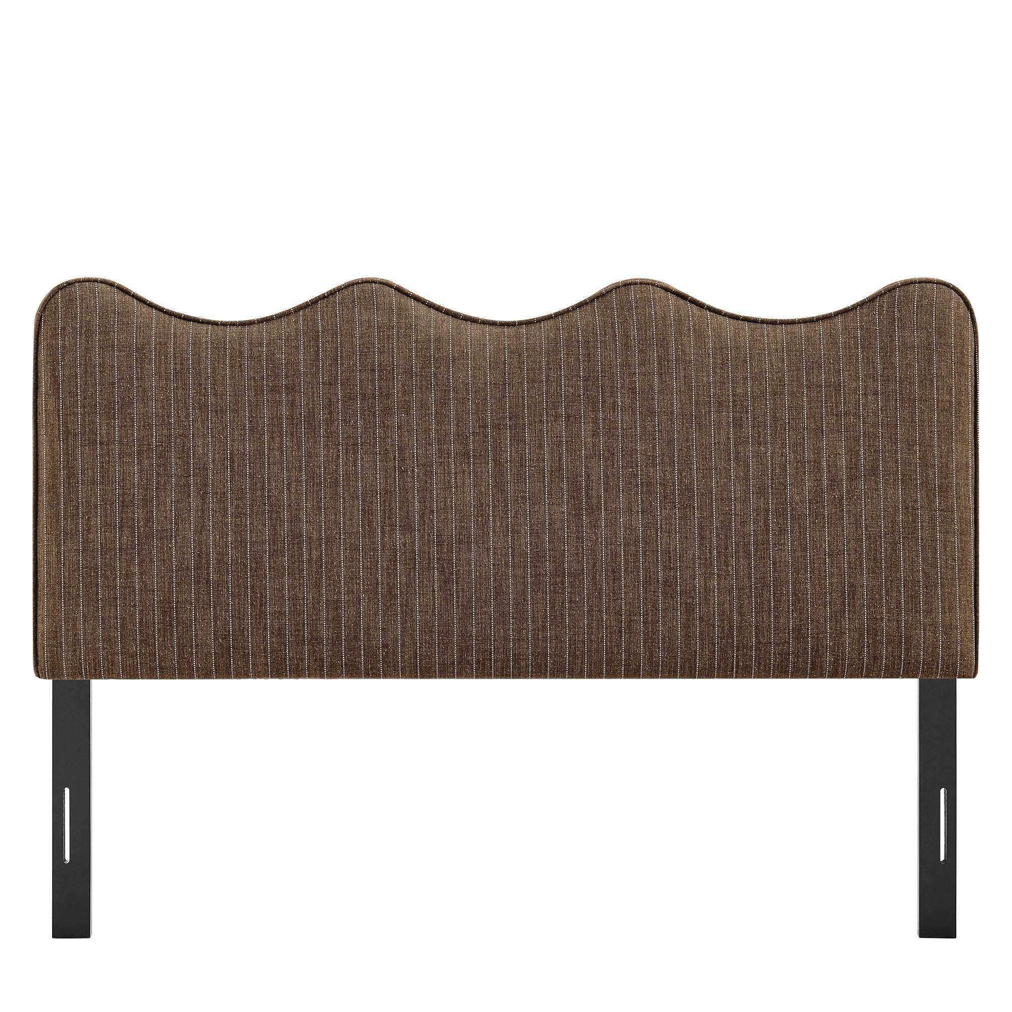 Modway Athena Upholstered Full Headboard, Brown, large