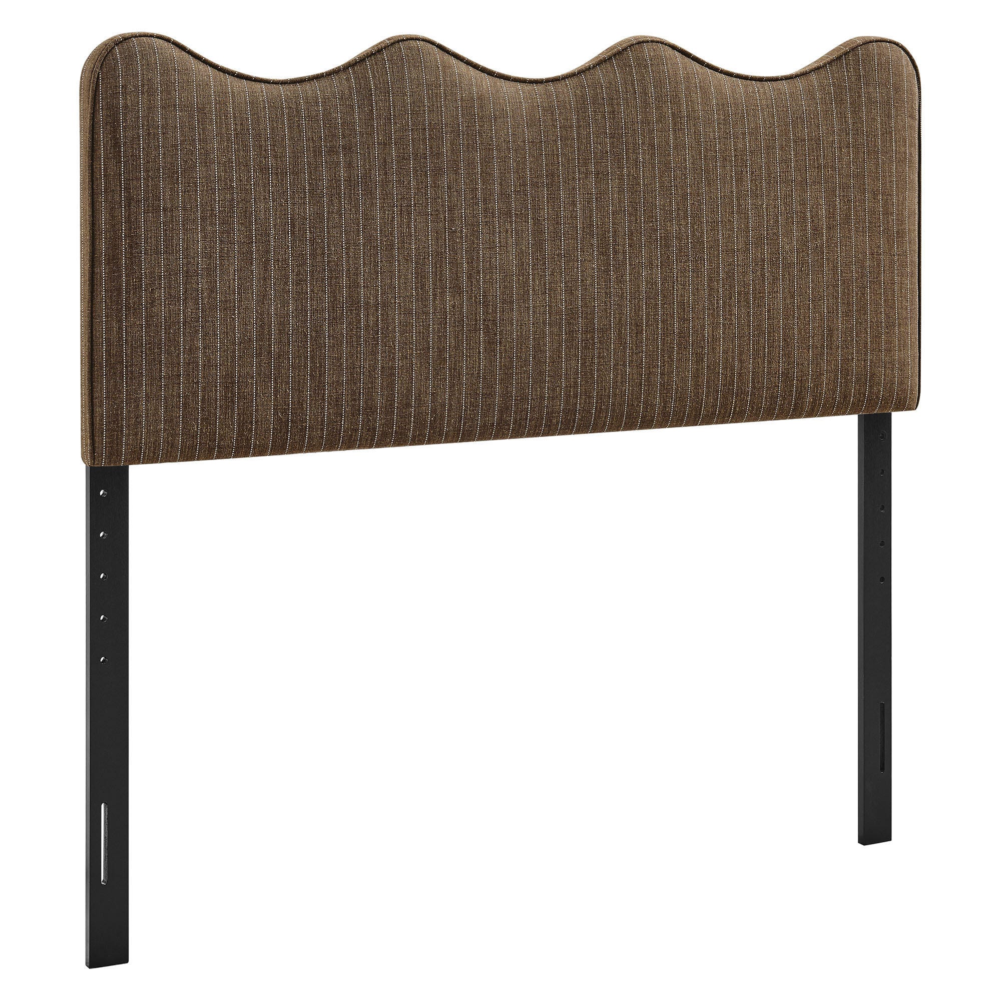 Modway Athena Upholstered Queen Headboard, Brown, large