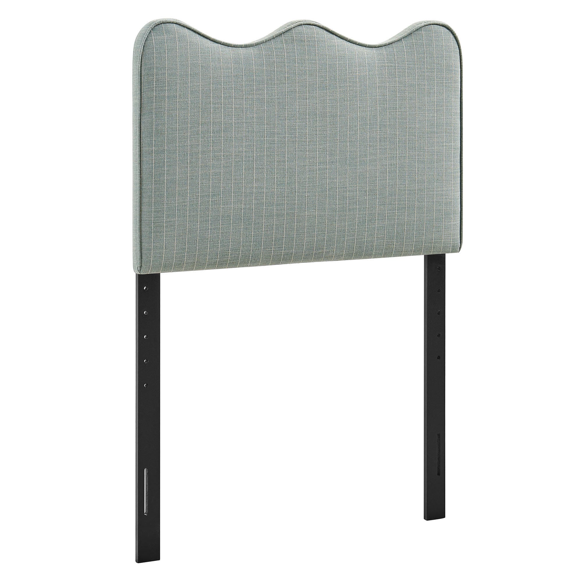 Modway Athena Upholstered Twin Headboard, Spa Blue, large