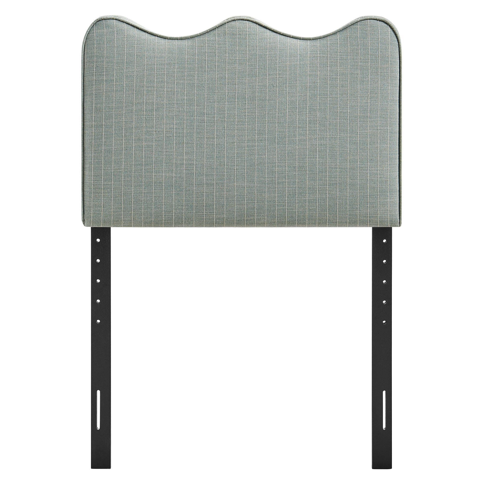 Modway Athena Upholstered Twin Headboard, Spa Blue, large