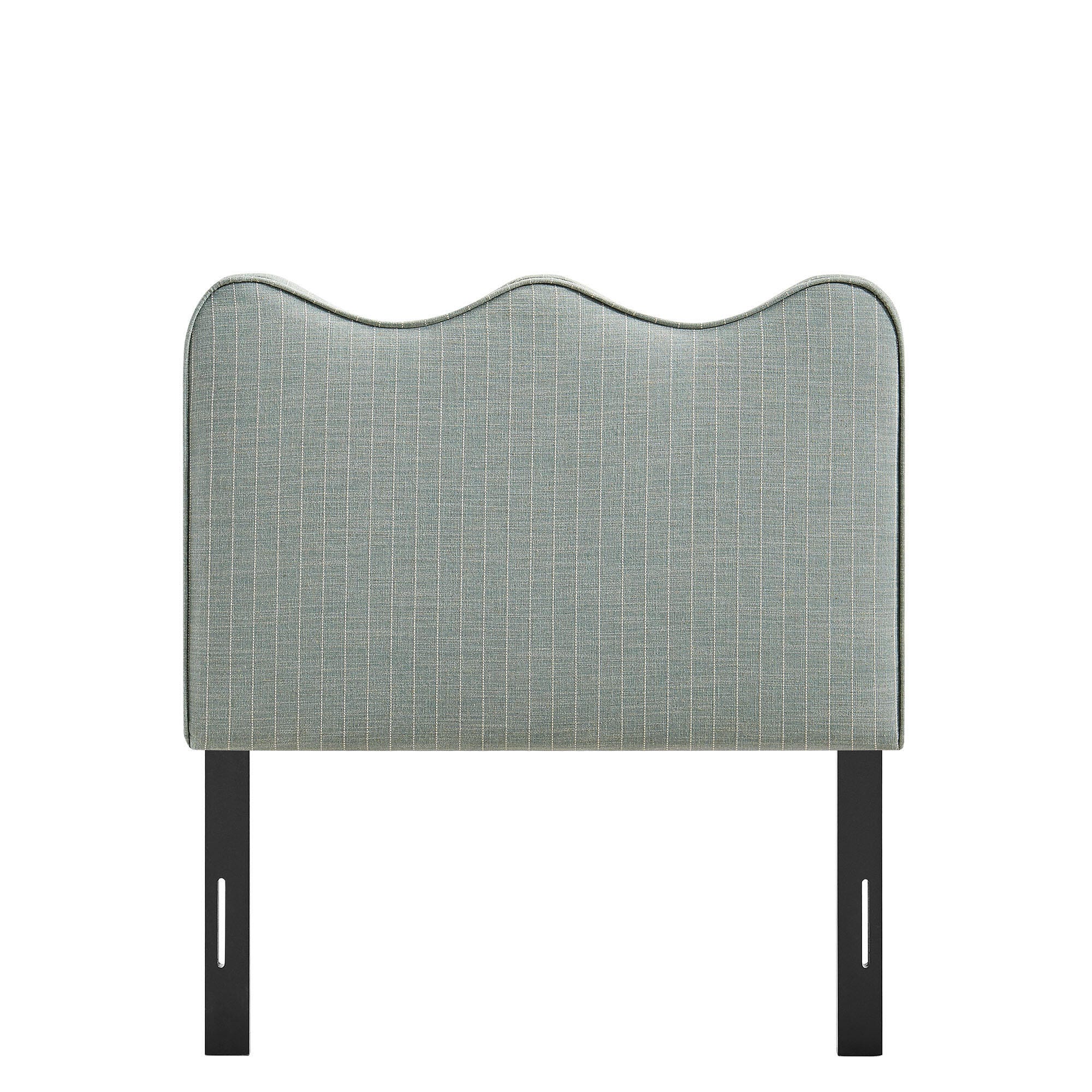 Modway Athena Upholstered Twin Headboard, Spa Blue, large