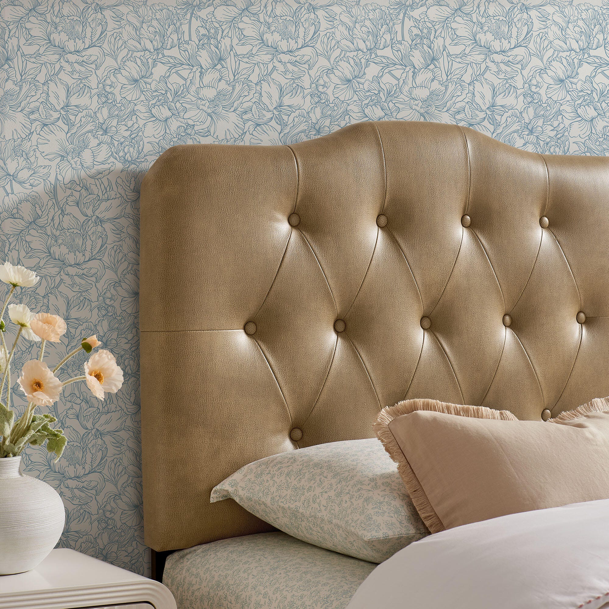 Modway Annabel Twin Headboard, Toast, large