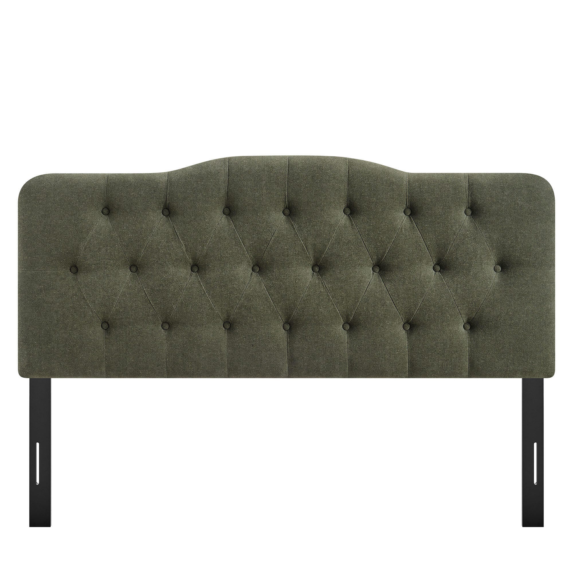Modway Annabel Tufted Full Headboard, Sage, large