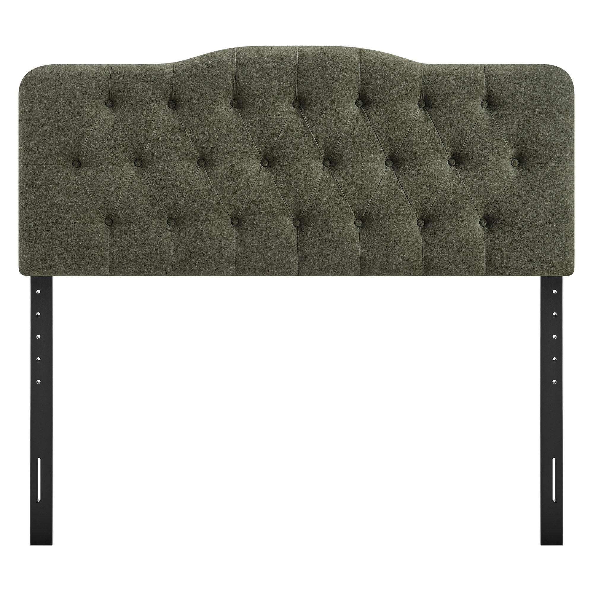 Modway Annabel Tufted King Headboard, Sage, large