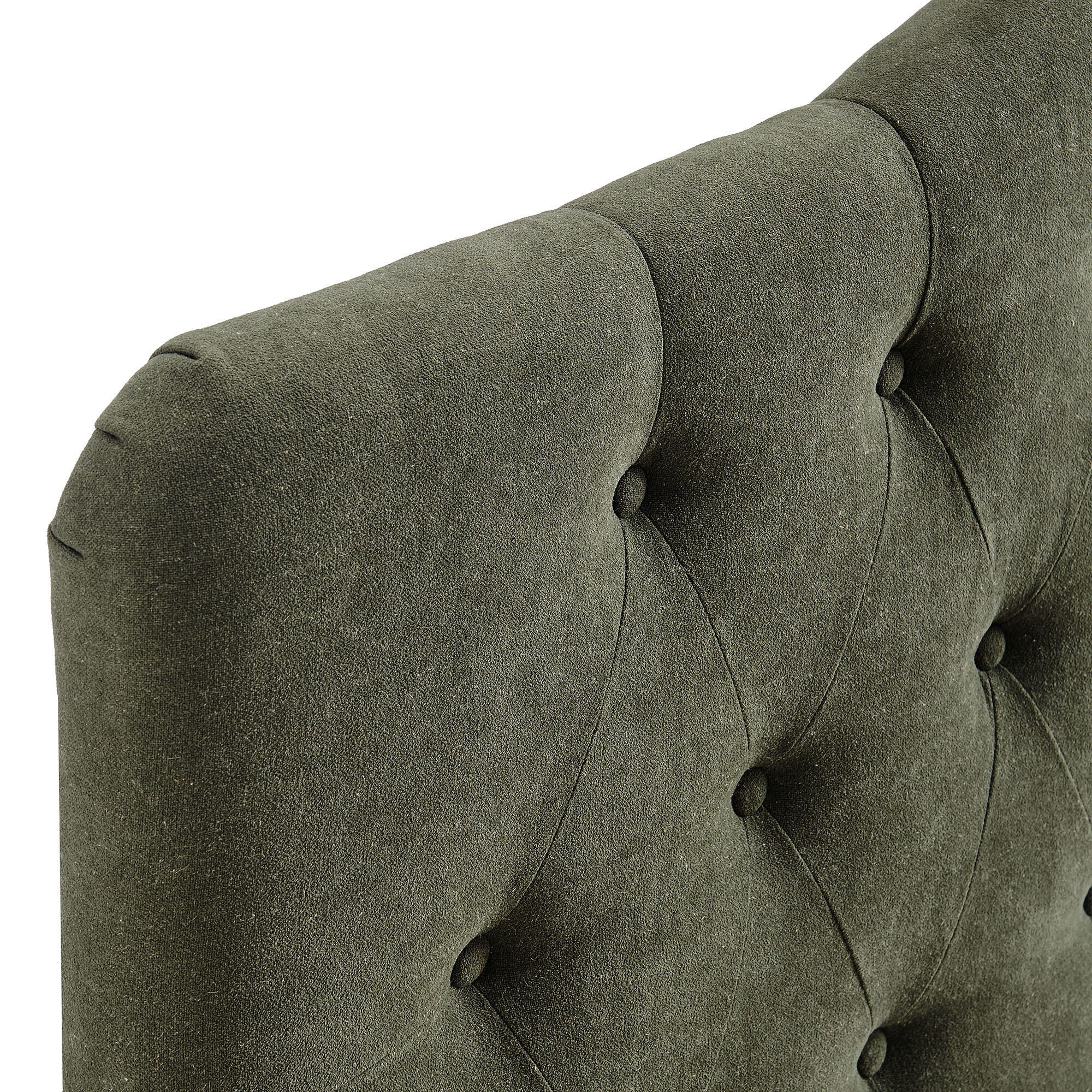 Modway Annabel Tufted Queen Headboard, Sage, large