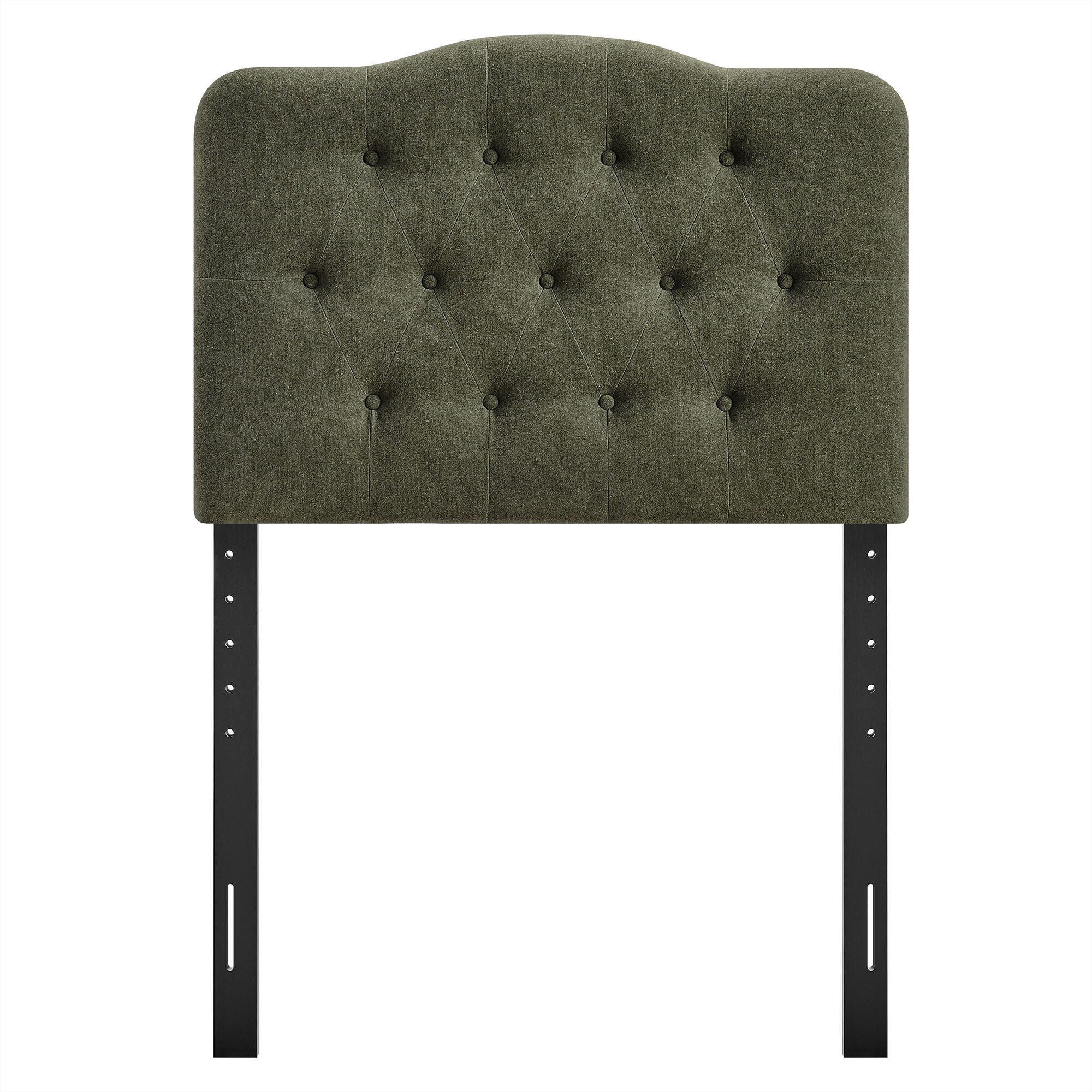 Modway Annabel Tufted Twin Headboard, Sage, large