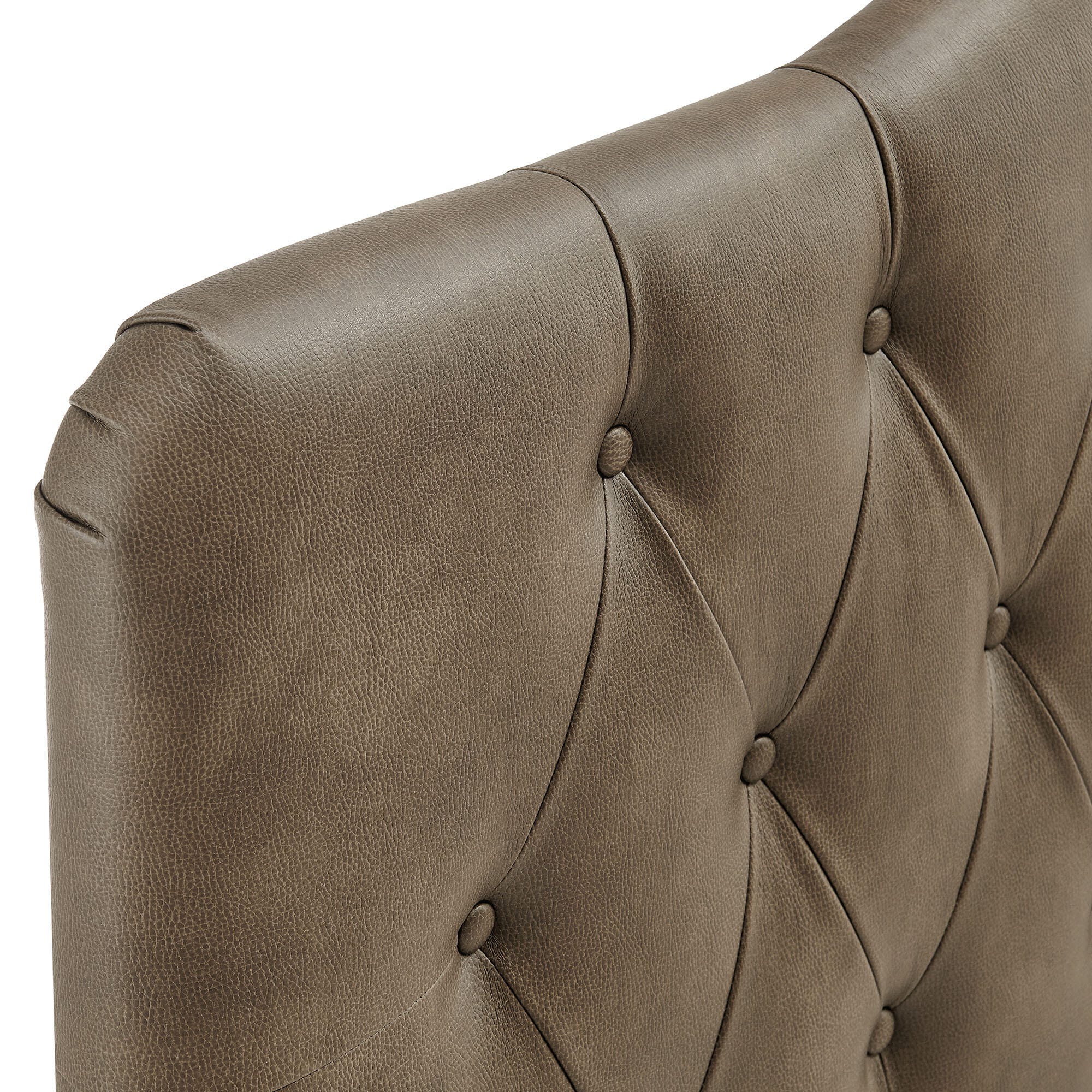 Modway Annabel Full Headboard, Mushroom Taupe, large