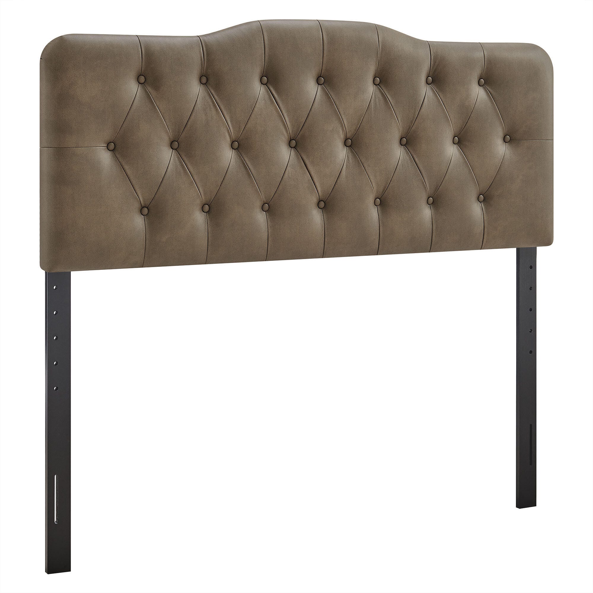 Modway Annabel Full Headboard, Mushroom Taupe, large