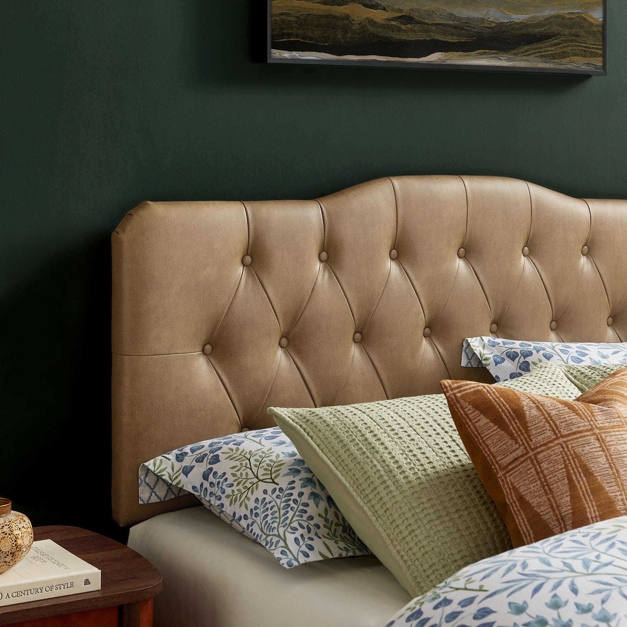 Modway Annabel Full Headboard, Toast, large