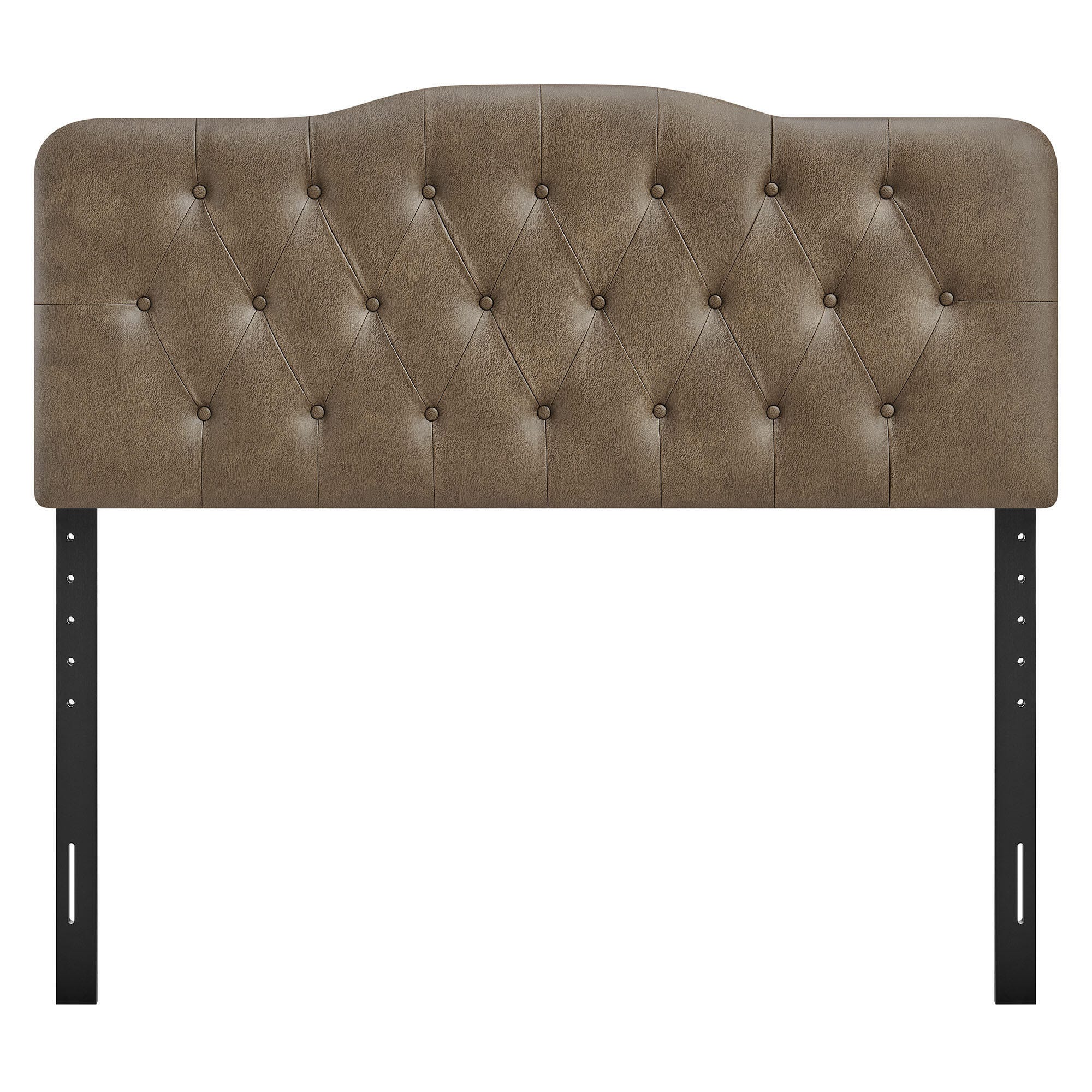 Modway Annabel King Headboard, Mushroom Taupe, large