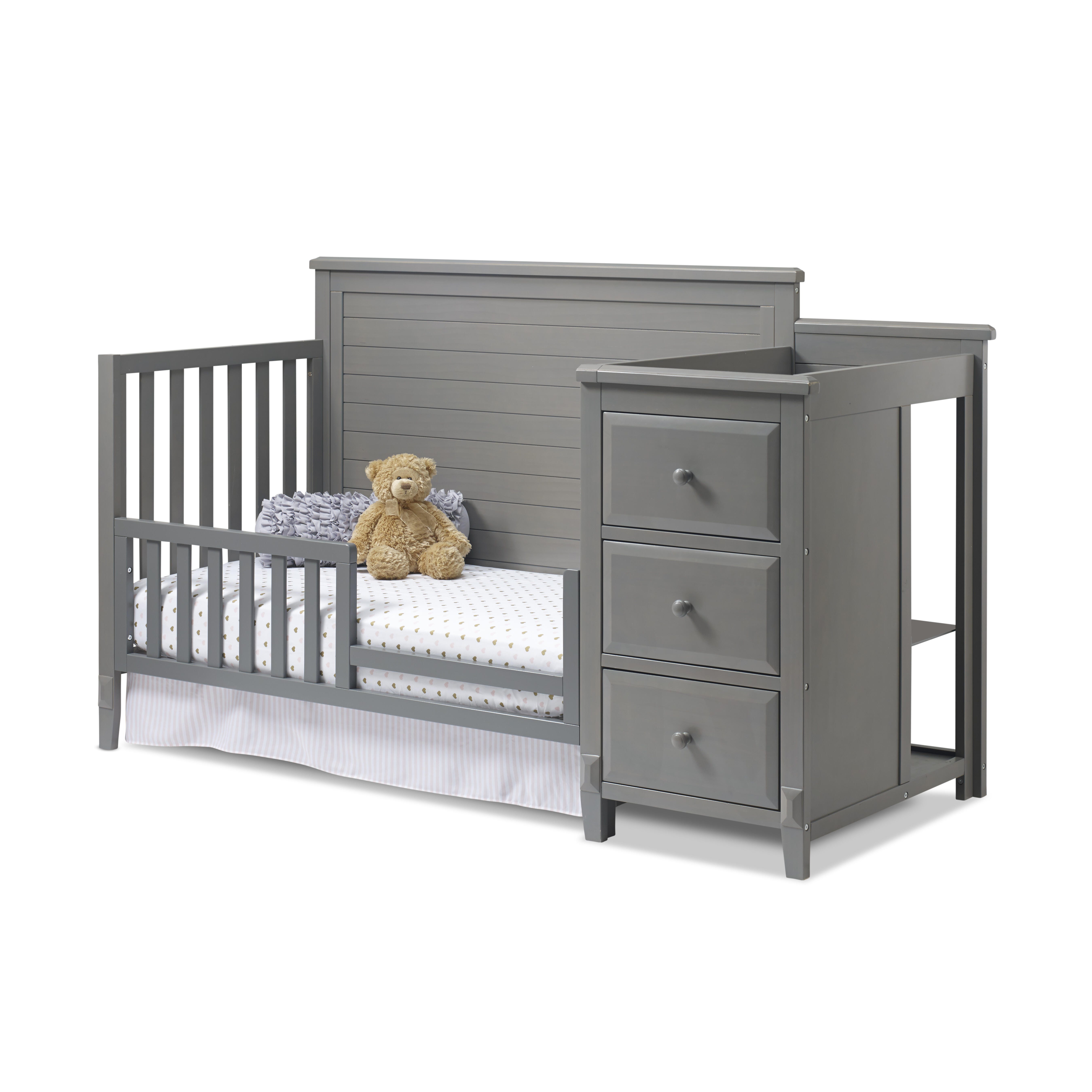 Sorelle Furniture 148 Toddler Guardrail, Weathered Gray, large